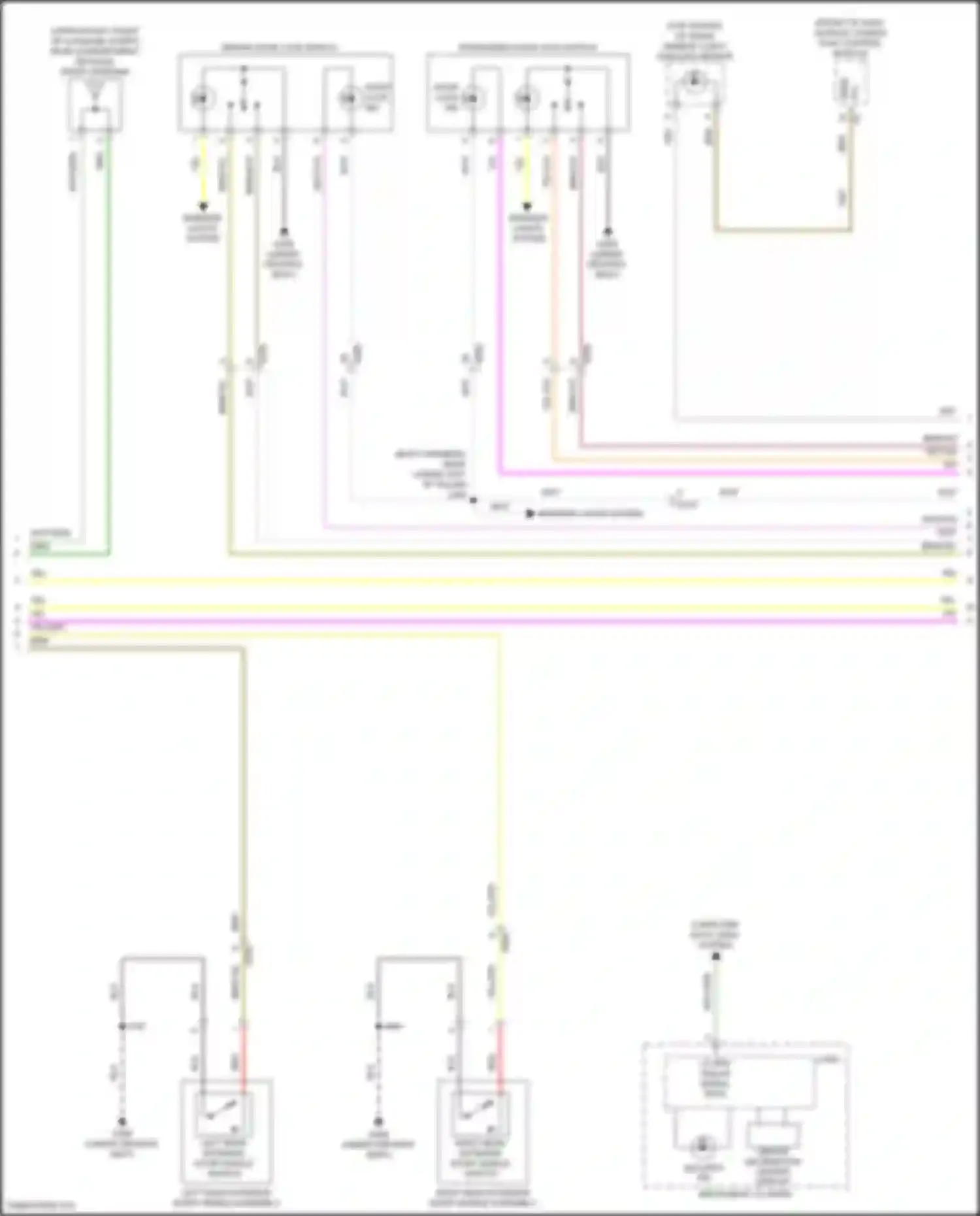 Malibu Chevrolet IX facelift (2018-2024): Forced entry circuit (2 of 4)