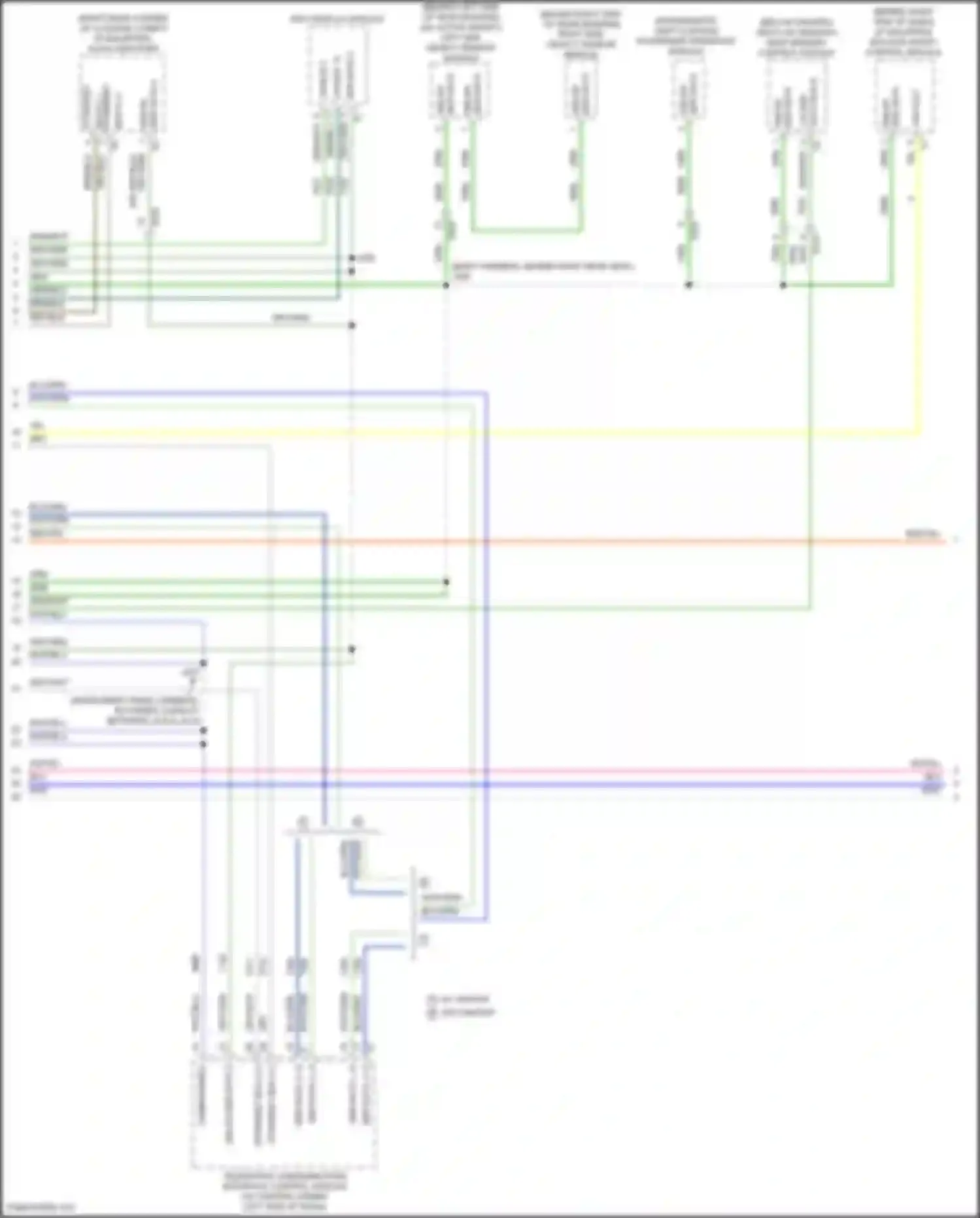 Malibu Chevrolet IX facelift (2018-2024): Computer data lines circuit (6 of 7)