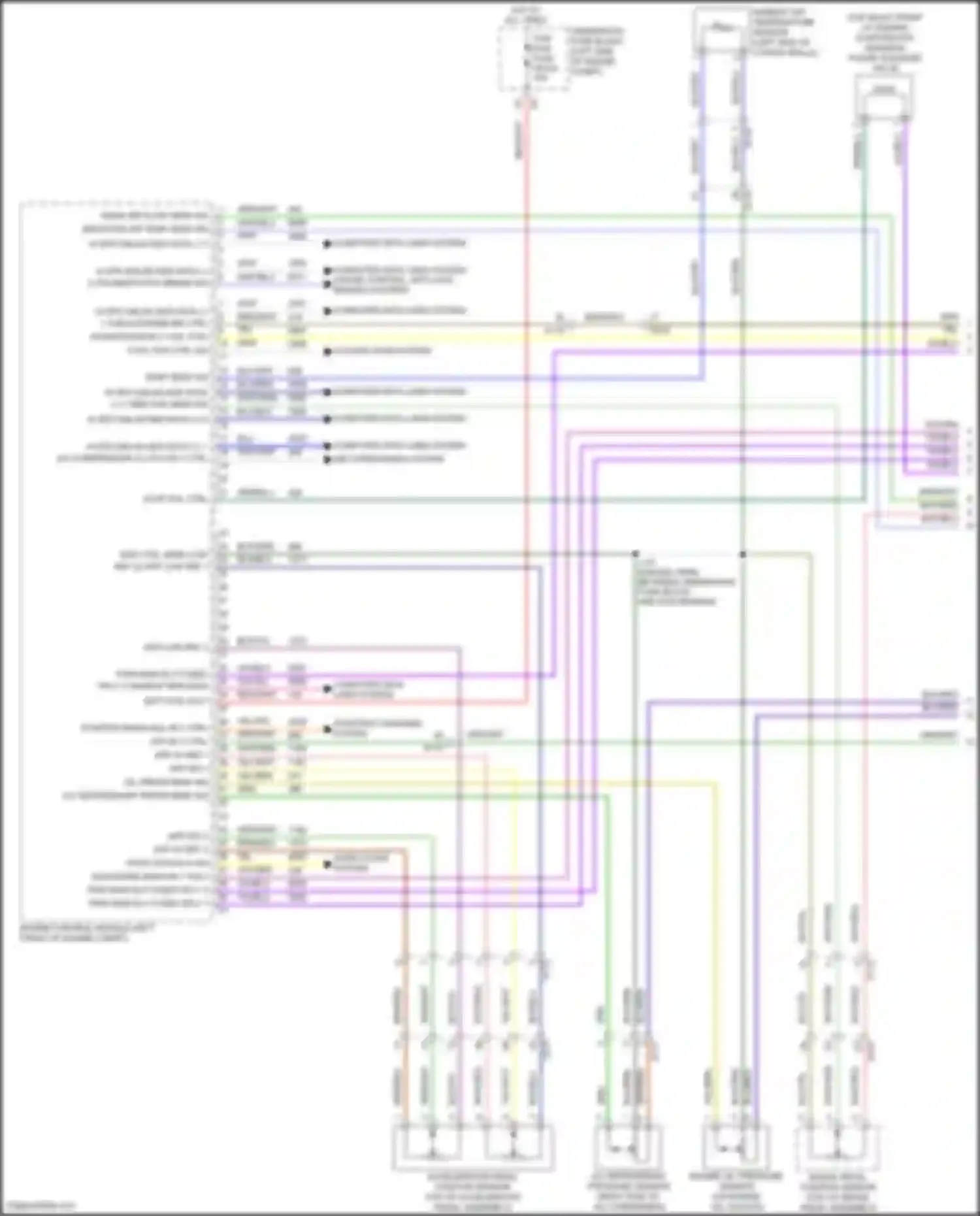 Malibu Chevrolet IX facelift (2018-2024): Wiring diagram engine performance 1.5l vin t (1 of 7)