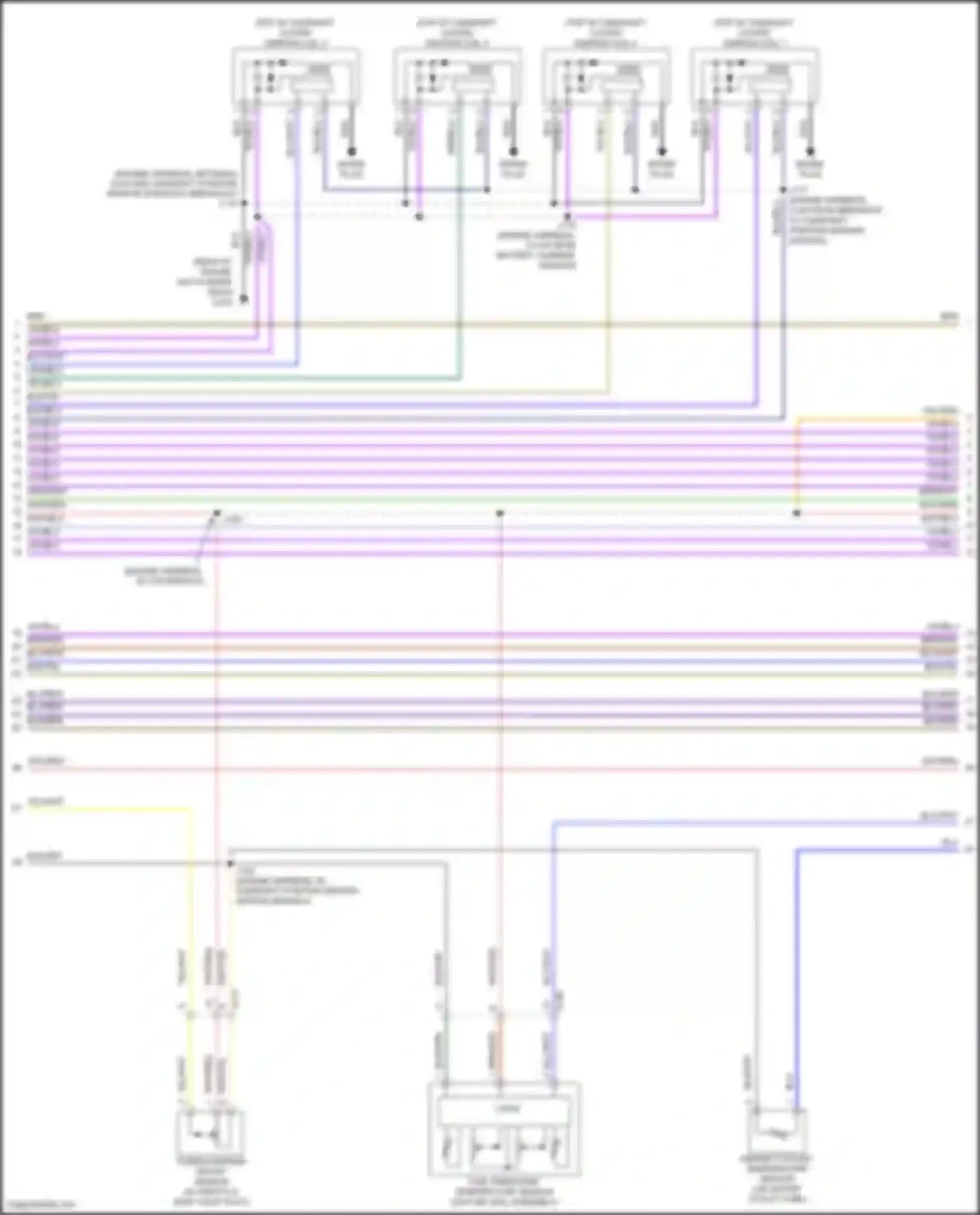 Malibu Chevrolet IX facelift (2018-2024): Wiring diagram engine performance 1.5l vin t (4 of 7)
