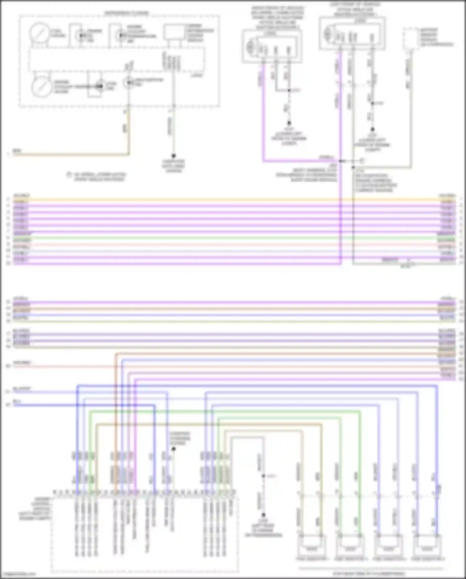 Malibu Chevrolet IX facelift (2018-2024): Wiring diagram engine performance 1.5l vin t (5 of 7)
