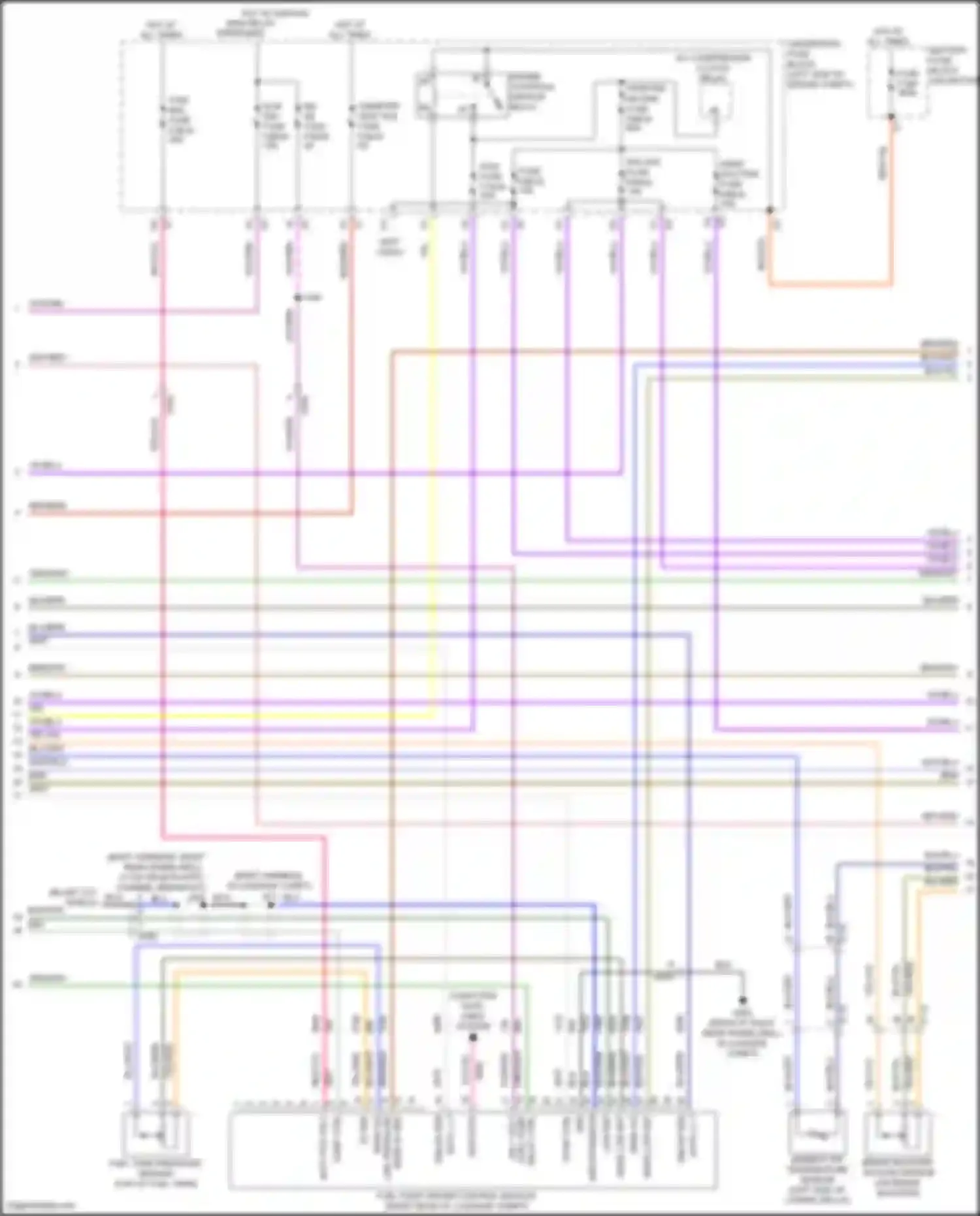 Malibu Chevrolet IX facelift (2018-2024): Wiring diagram engine performance 2.0l vin x (2 of 7)