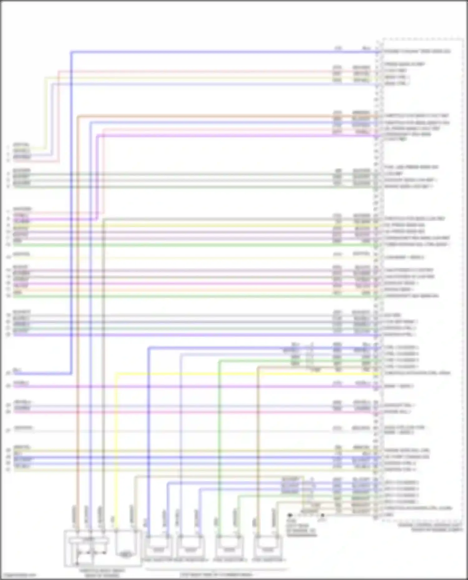 Malibu Chevrolet IX facelift (2018-2024): Wiring diagram engine performance 2.0l vin x (7 of 7)