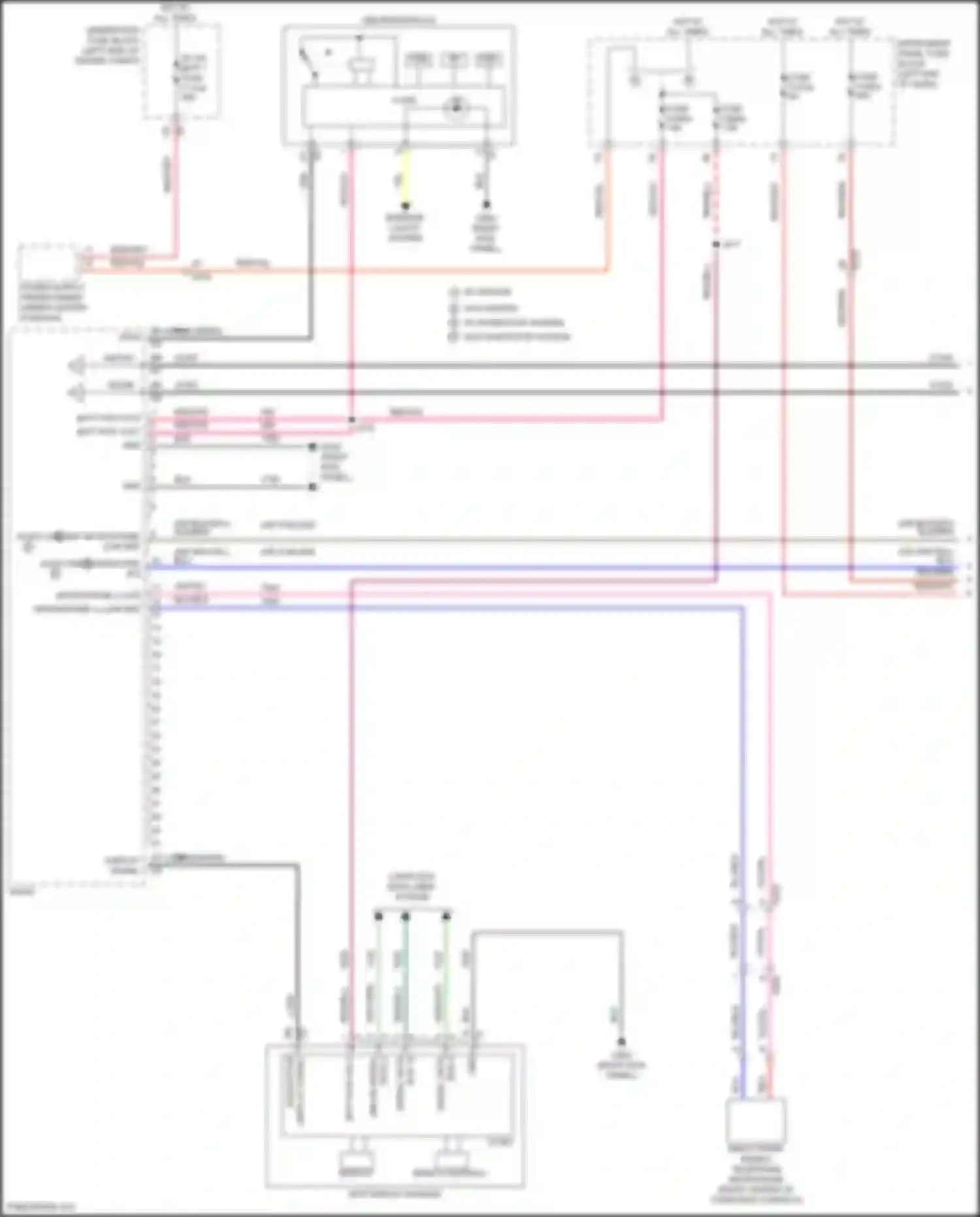 Malibu Chevrolet IX facelift (2018-2024): Navigation circuit, mid/high level (1 of 4)