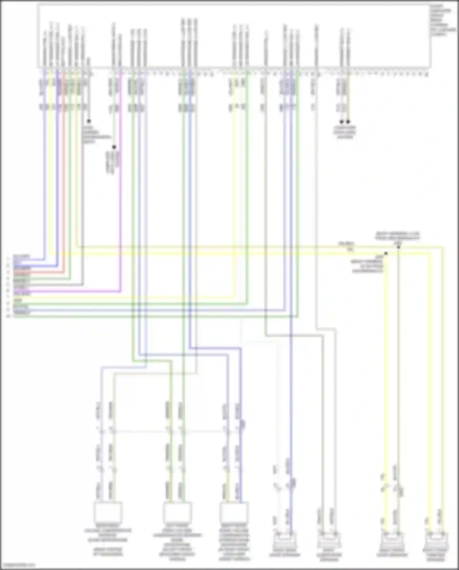 Malibu Chevrolet IX facelift (2018-2024): Navigation circuit, mid/high level (4 of 4)