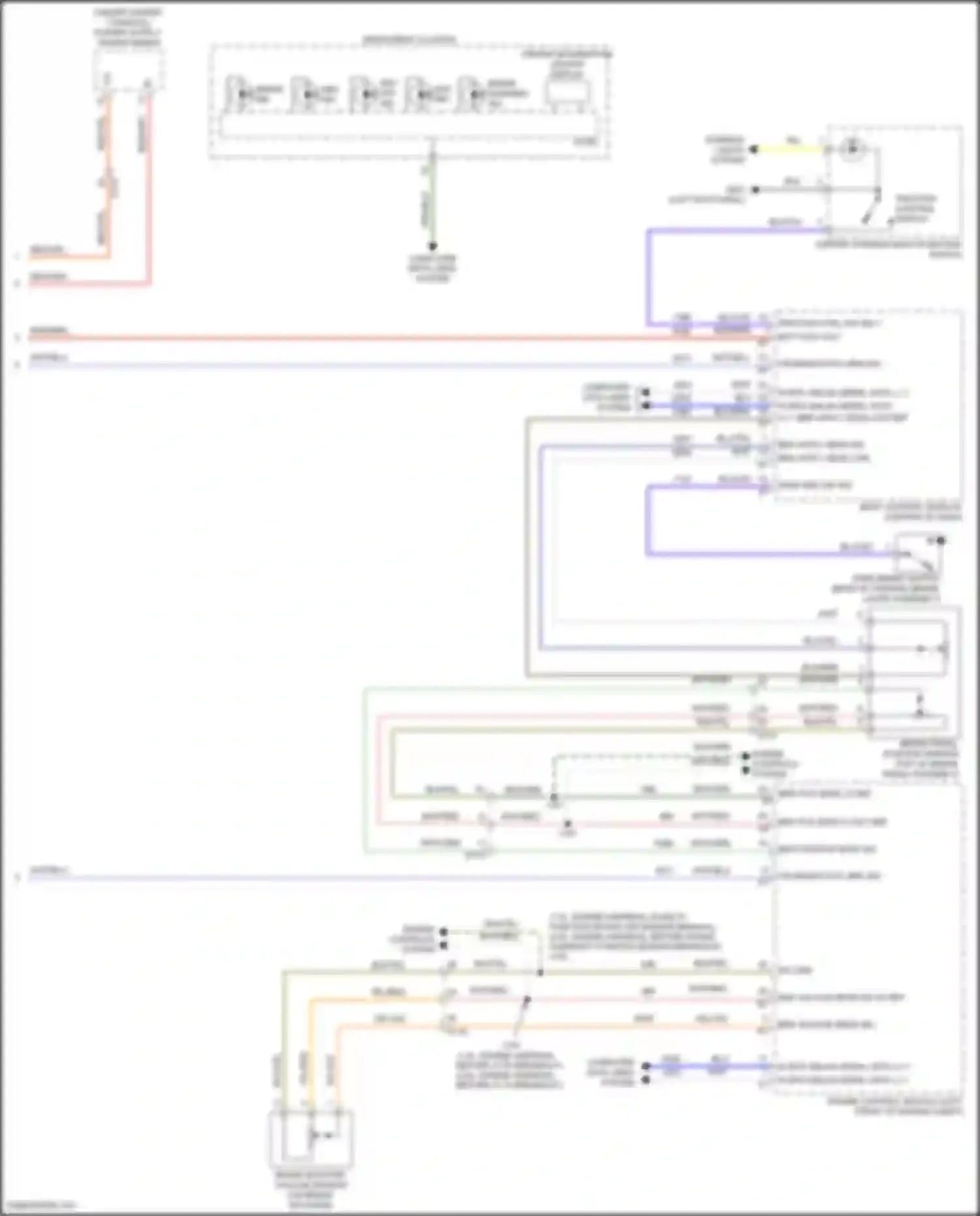 Wiring diagram blk for Chevrolet Malibu IX facelift (2018-2024) (2 of 105)