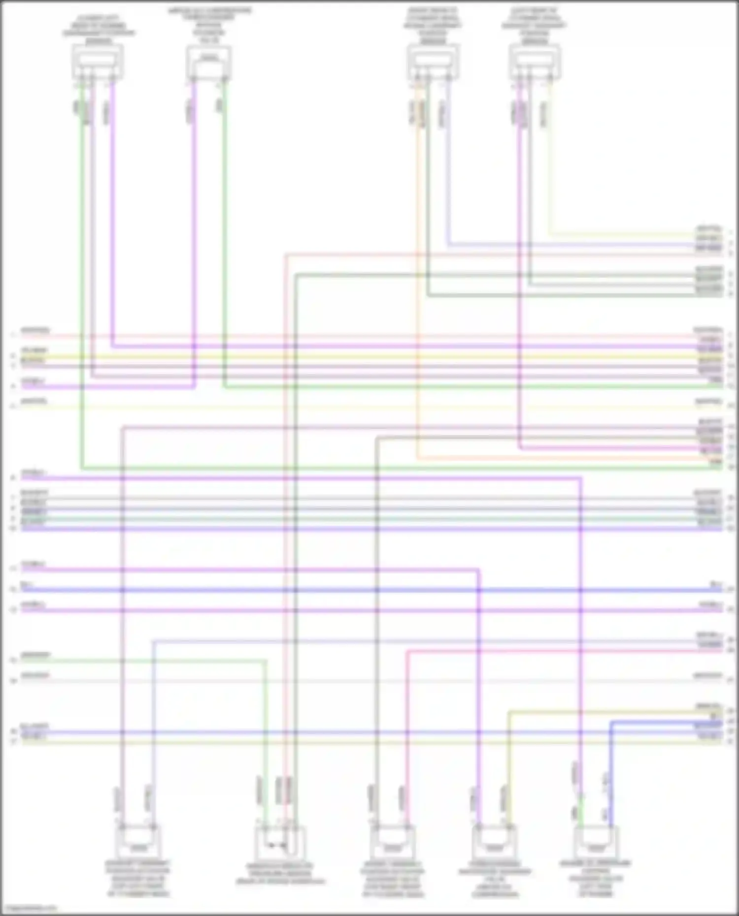 Wiring diagram blk/vio for Chevrolet Malibu IX facelift (2018-2024) (10 of 13)