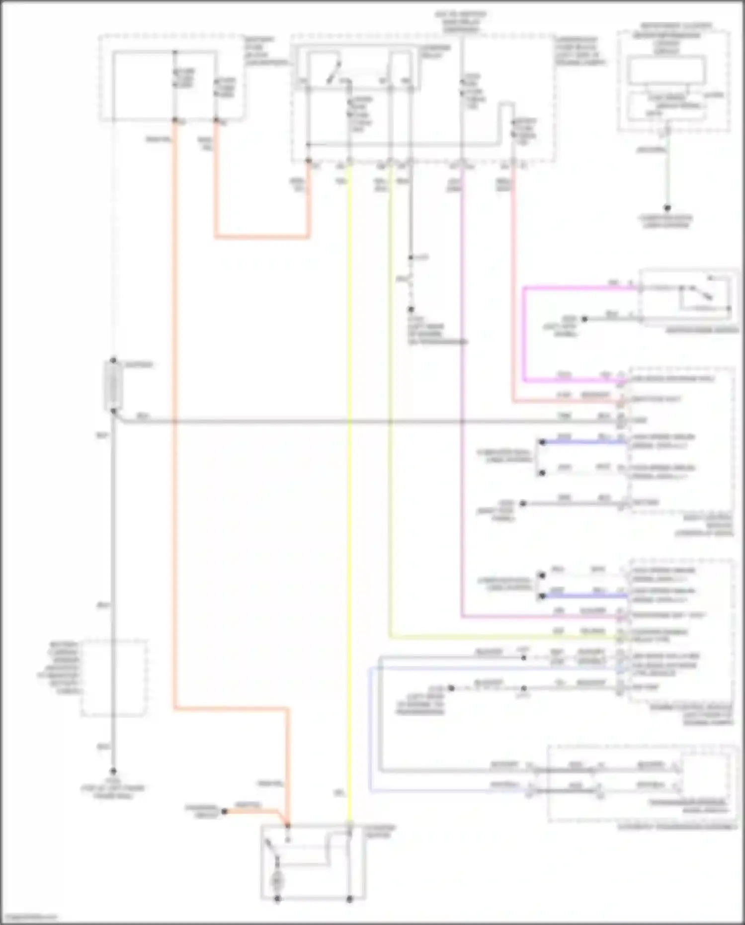 Wiring diagram blk/wht for Chevrolet Malibu IX facelift (2018-2024) (9 of 20)