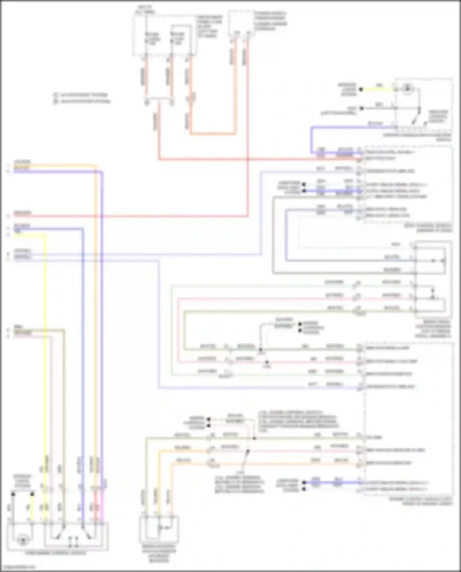 Wiring diagram brk pos sens 5 volt ref for Chevrolet Malibu IX facelift (2018-2024) (2 of 3)