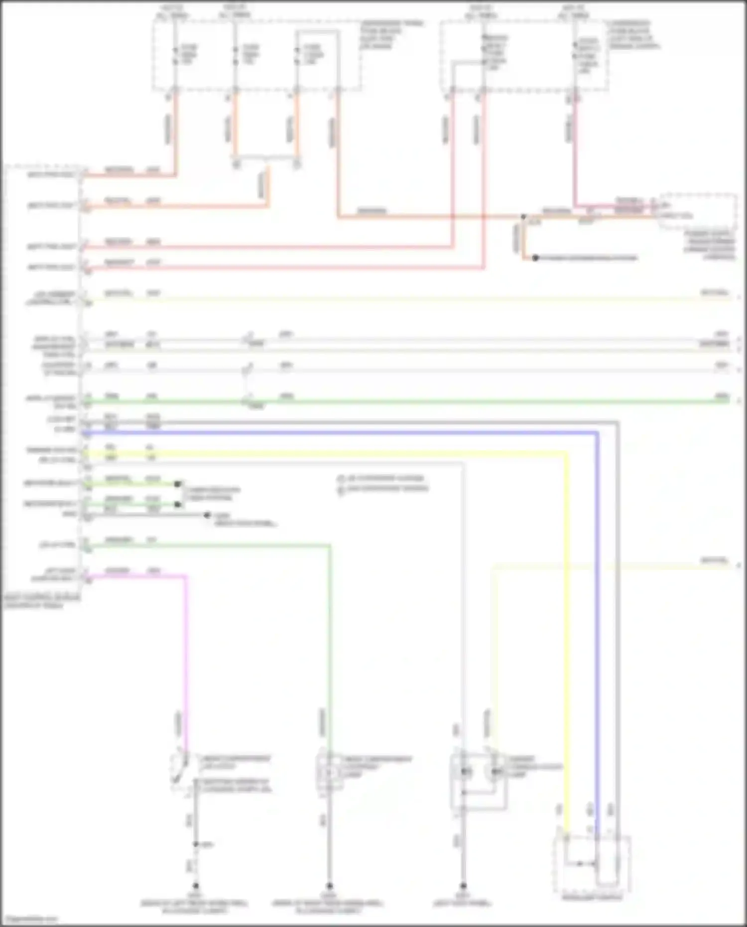 Wiring diagram dimmer sw sig for Chevrolet Malibu IX facelift (2018-2024) (1 of 1)