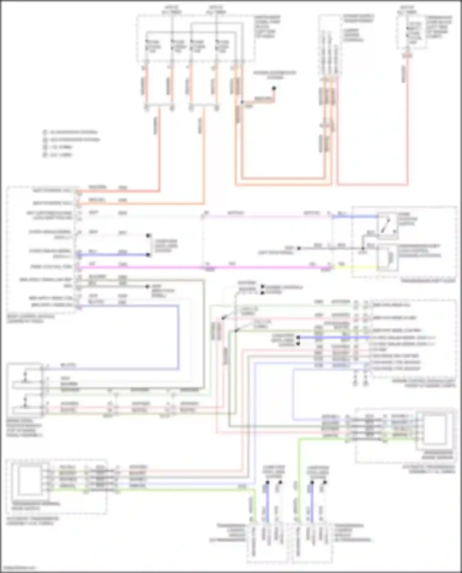 Wiring diagram key capture/column lock shift pos sig for Chevrolet Malibu IX facelift (2018-2024) (1 of 1)