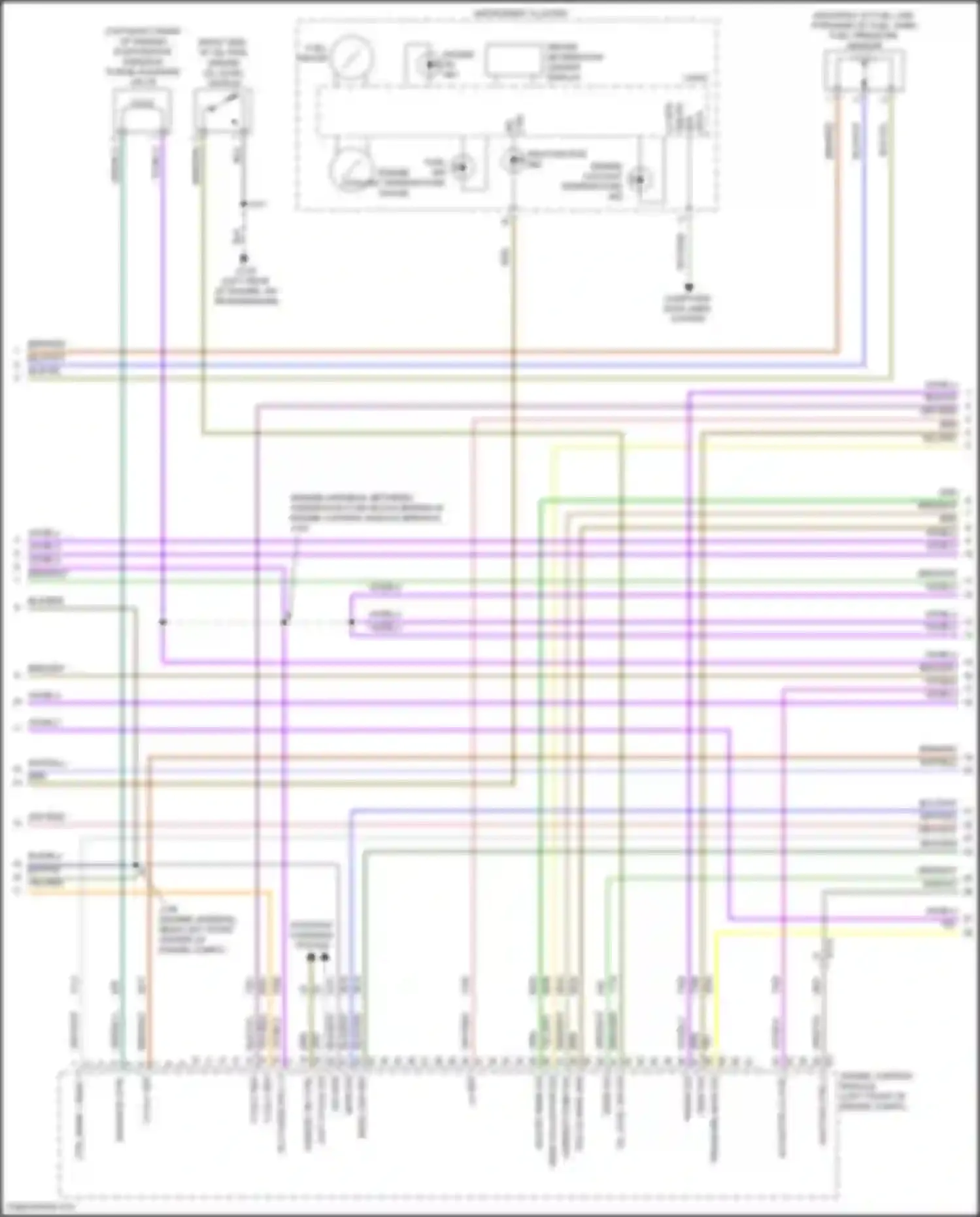Wiring diagram malfunction ind for Chevrolet Malibu IX facelift (2018-2024) (3 of 3)