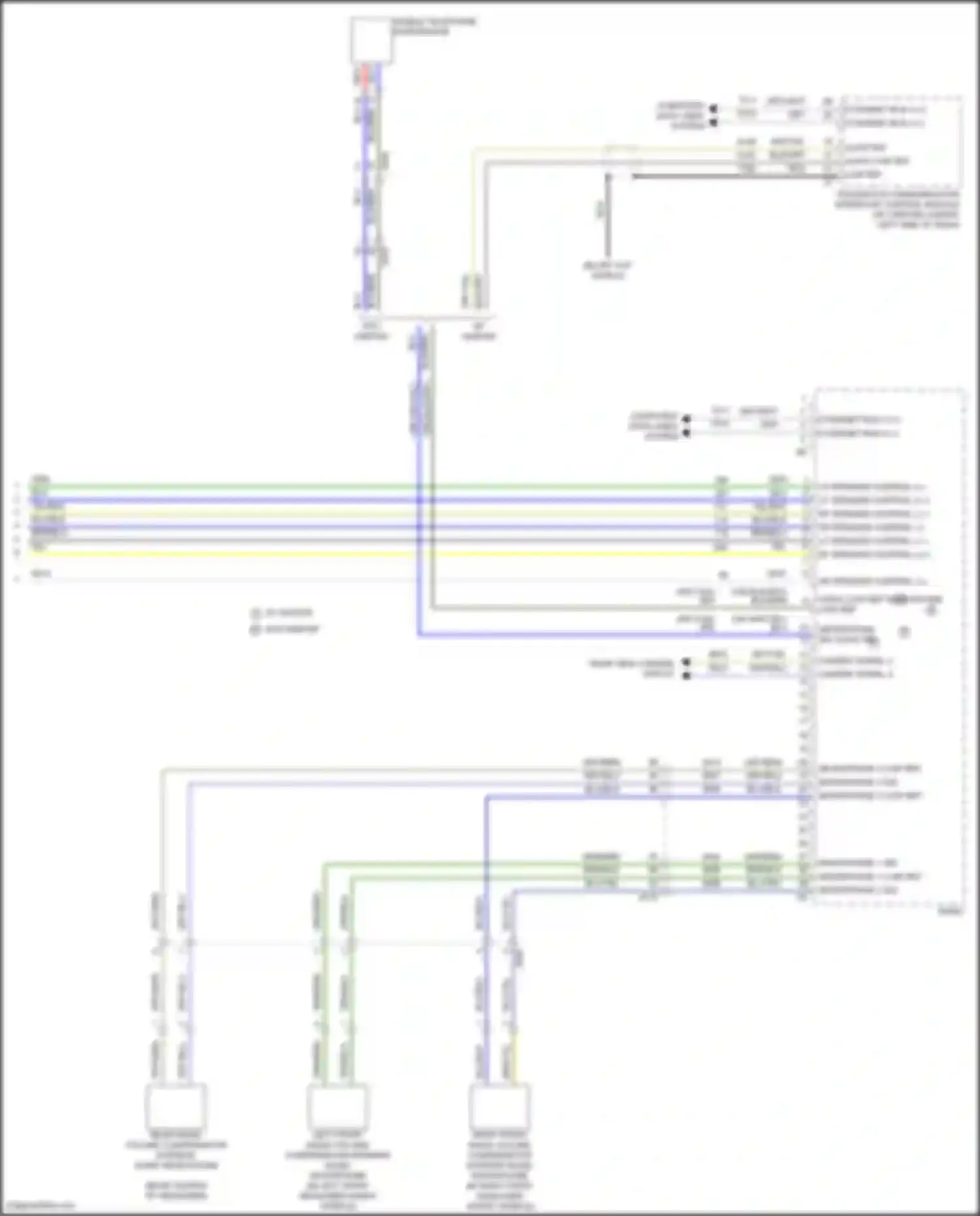 Wiring diagram microphone 2 sig for Chevrolet Malibu IX facelift (2018-2024) (1 of 4)