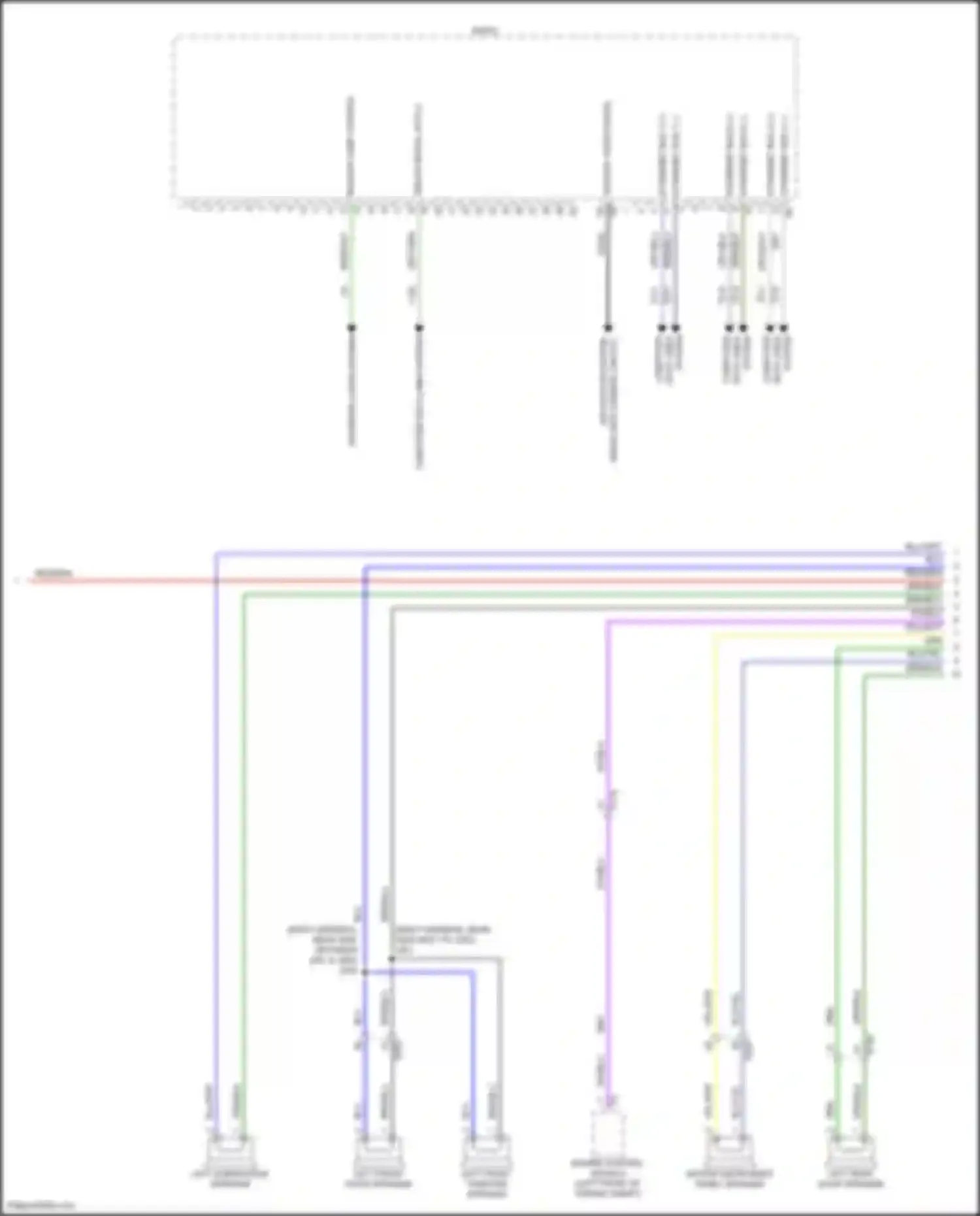 Wiring diagram navigation system for Chevrolet Malibu IX facelift (2018-2024) (7 of 7)