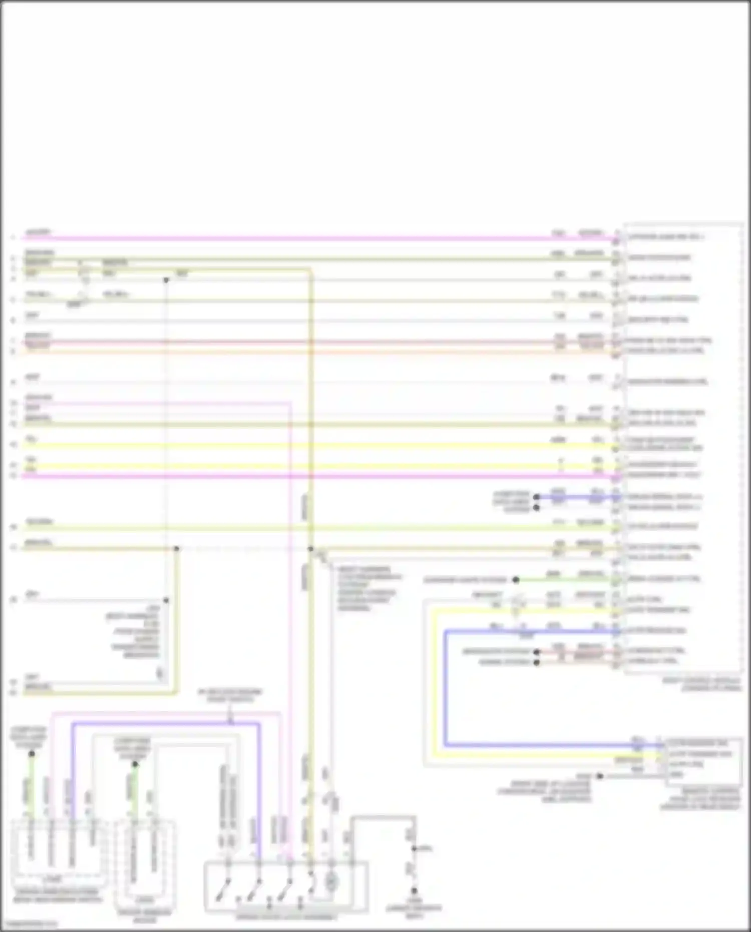 Wiring diagram network bus 3 for Chevrolet Malibu IX facelift (2018-2024) (5 of 10)