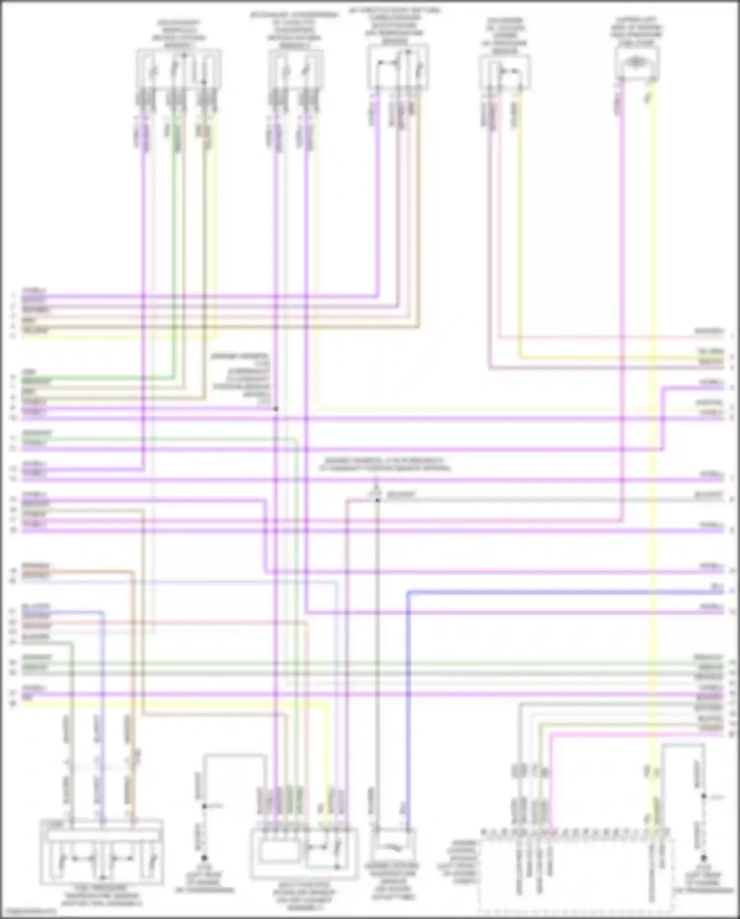 Wiring diagram turbocharger boost/intake air temperature sensor for Chevrolet Malibu IX facelift (2018-2024) (1 of 1)