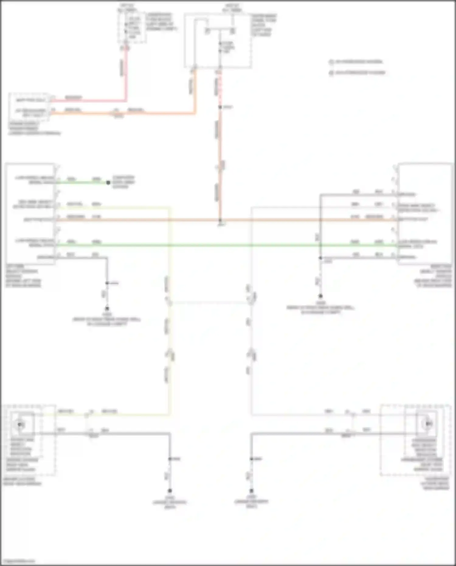 Wiring diagram underhood fuse block for Chevrolet Malibu IX facelift (2018-2024) (32 of 67)