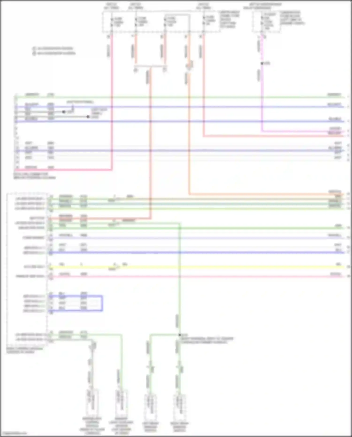 Wiring diagram wakeup ser data for Chevrolet Malibu IX facelift (2018-2024) (1 of 2)