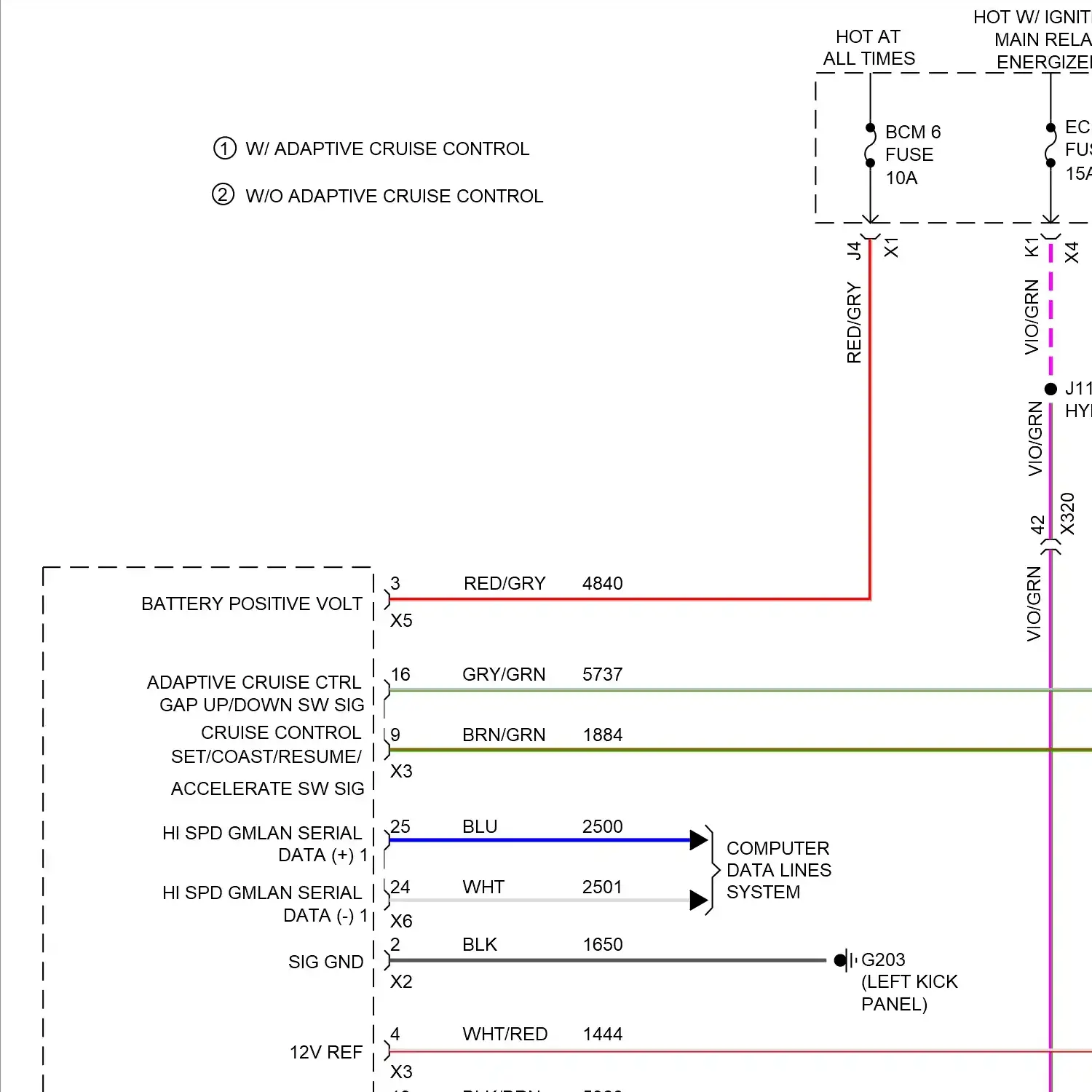 demo - Cruise control circuit (1 of 2) Cruise control circuit (1 of 2)