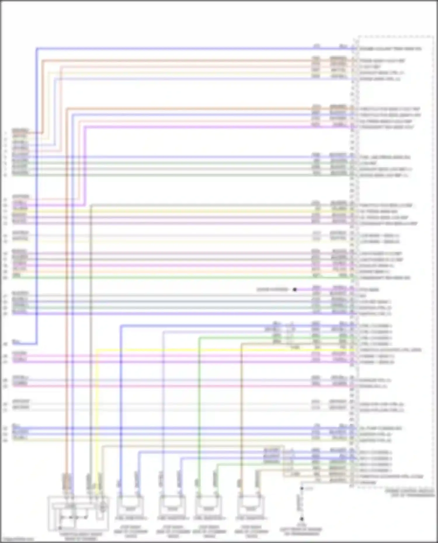 Car Wiring Diagrams for Malibu Chevrolet IX (2015-2018): Wiring diagram engine performance 1.8l vin u, engine controls circuit (7 of 7)