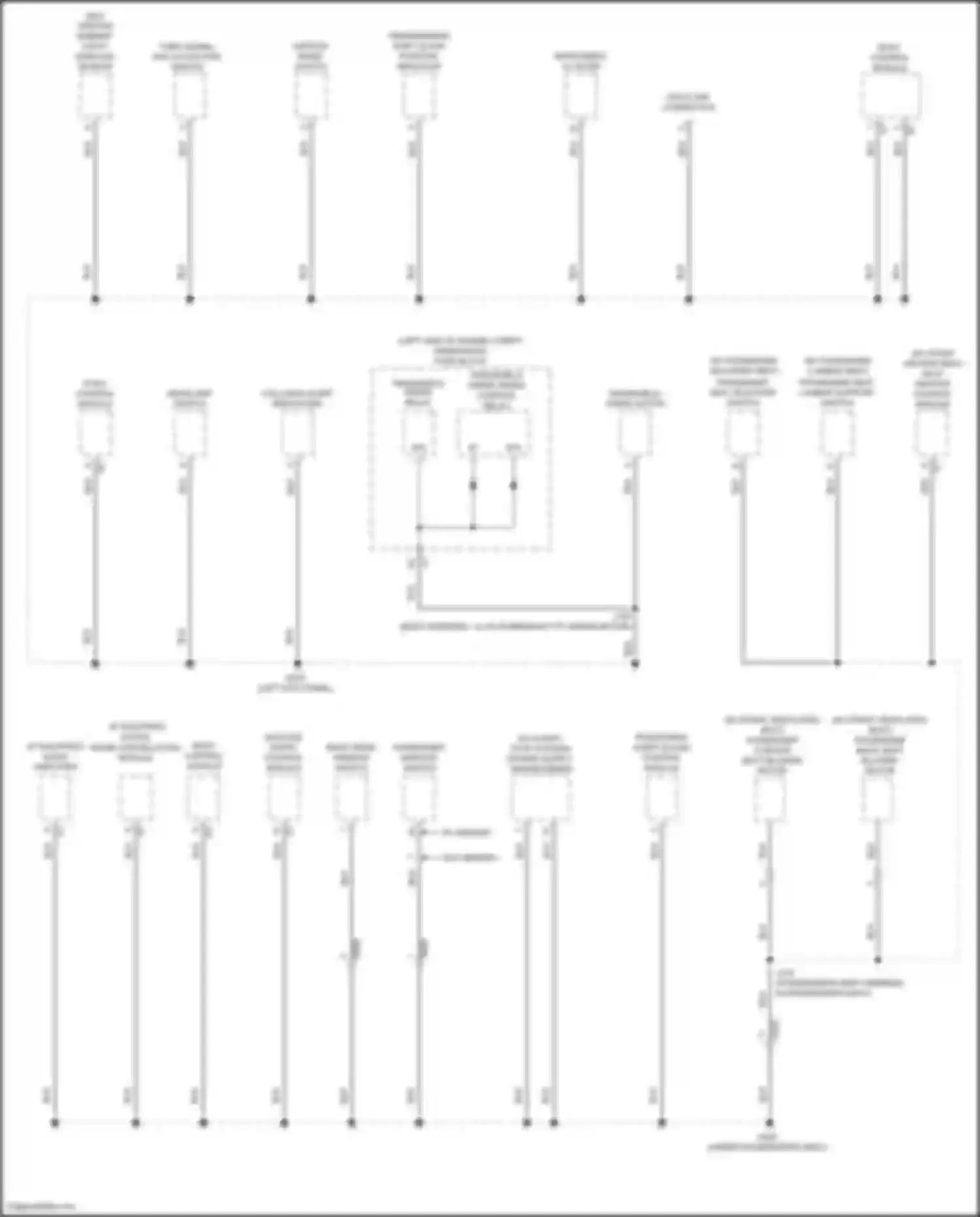 Wiring diagram active noise cancellation module for Chevrolet Malibu IX (2015-2018) (1 of 4)