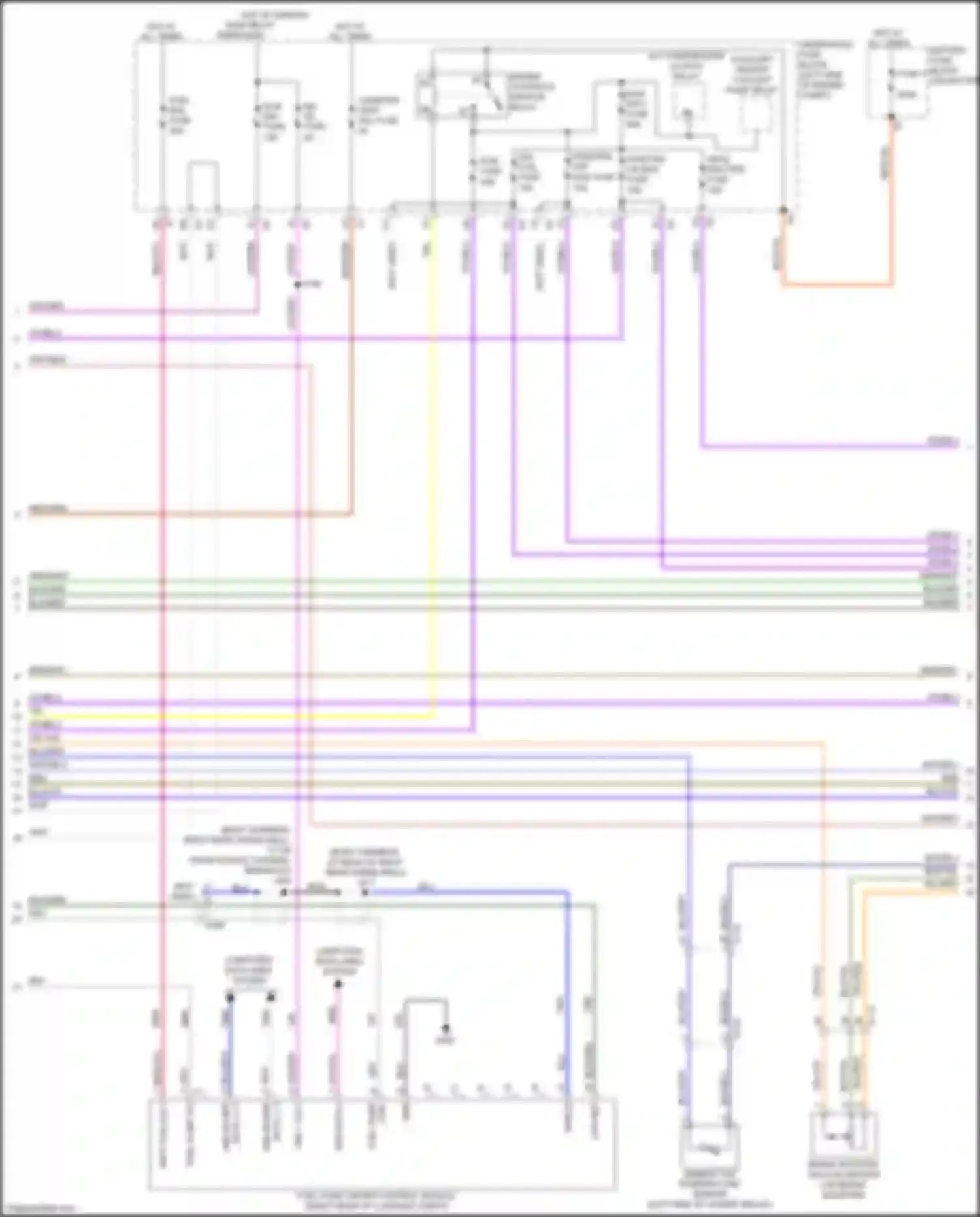 Wiring diagram ambient air temperature sensor for Chevrolet Malibu IX (2015-2018) (3 of 5)
