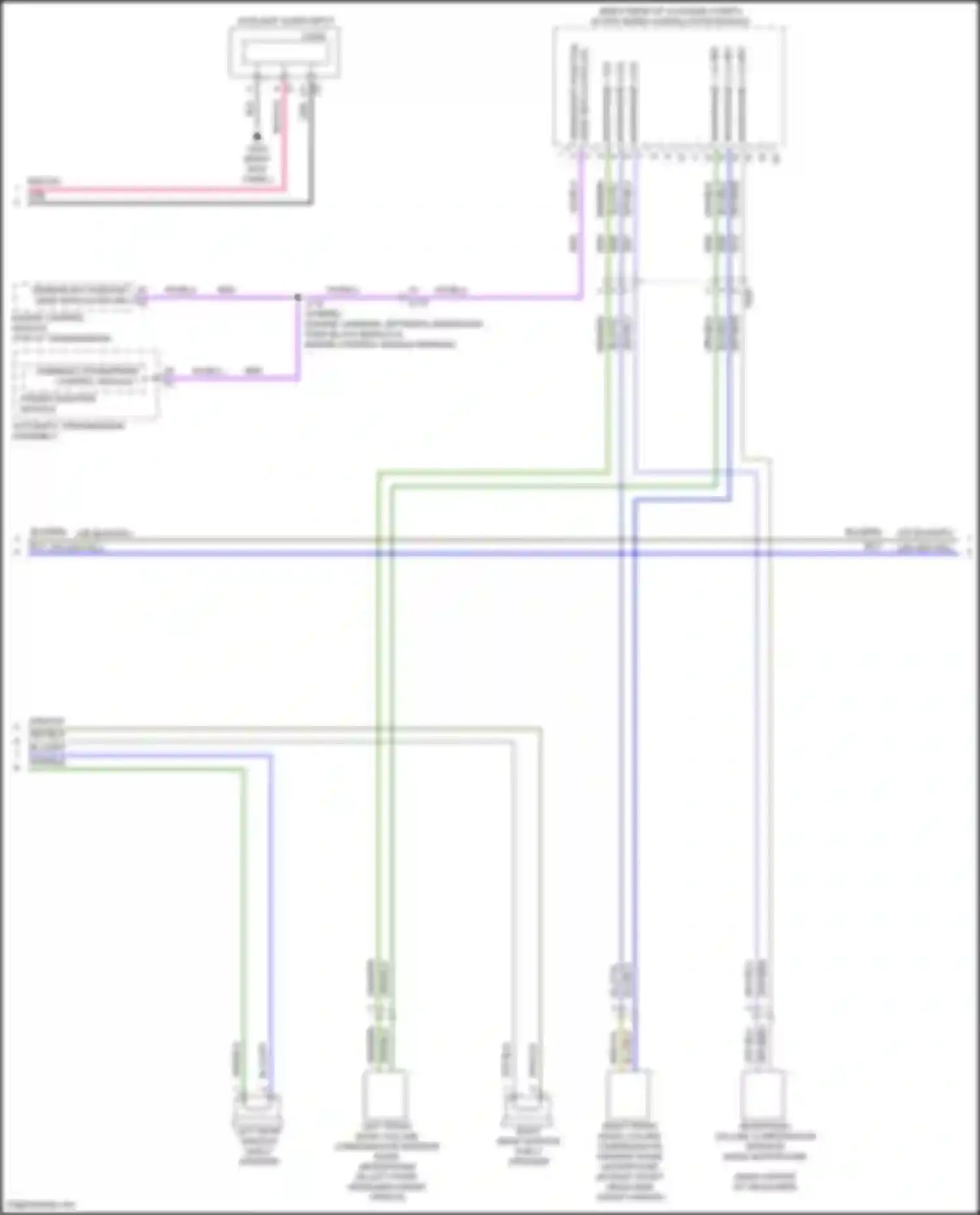 Wiring diagram auxiliary audio input for Chevrolet Malibu IX (2015-2018) (6 of 11)