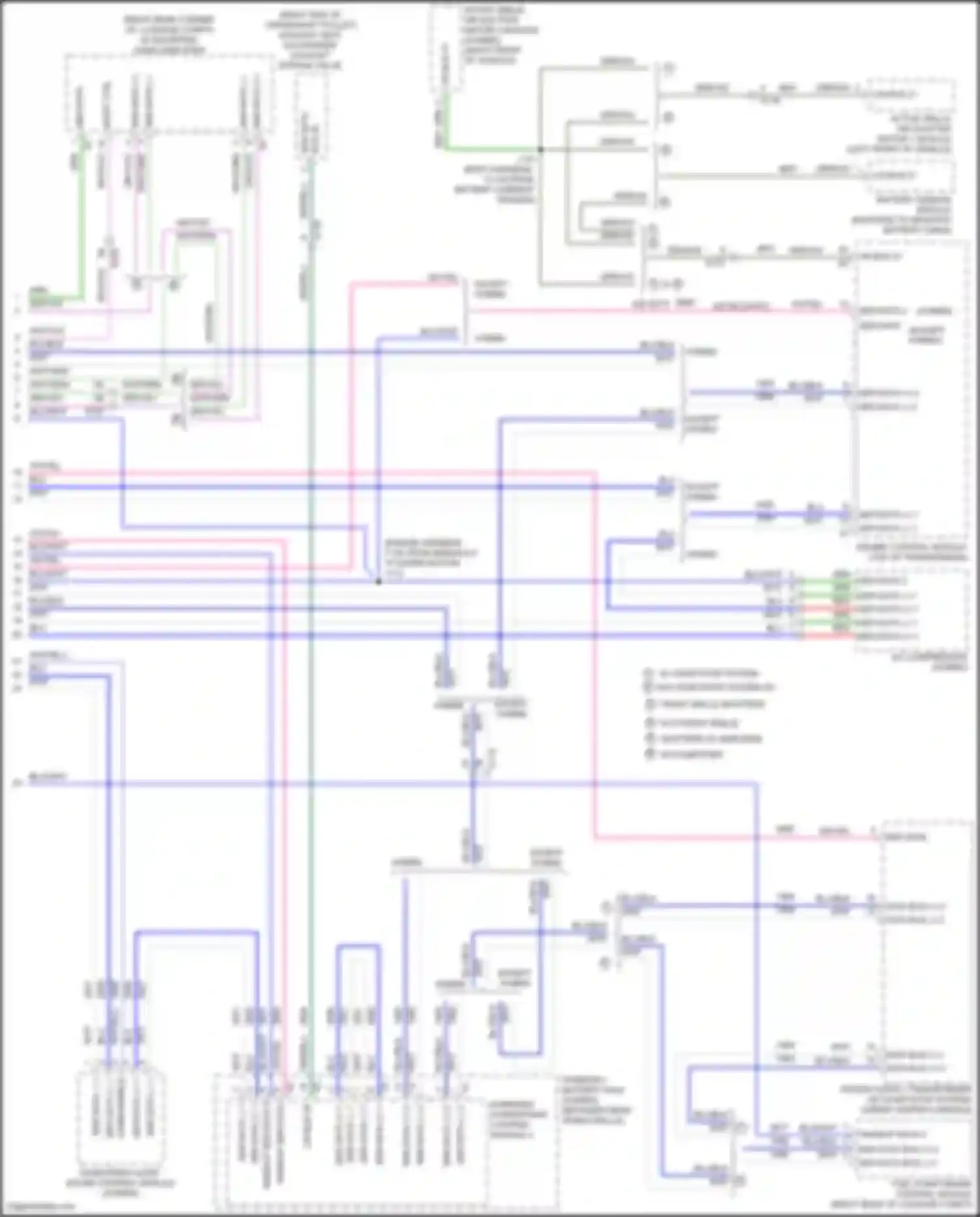 Wiring diagram battery sensor module for Chevrolet Malibu IX (2015-2018) (2 of 5)