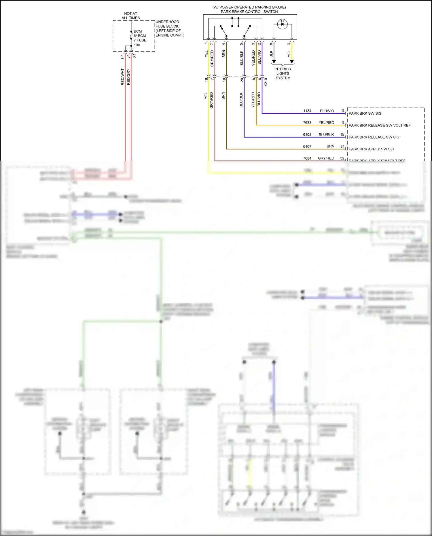 Wiring diagram blu for Chevrolet Malibu IX (2015-2018) (11 of 134)