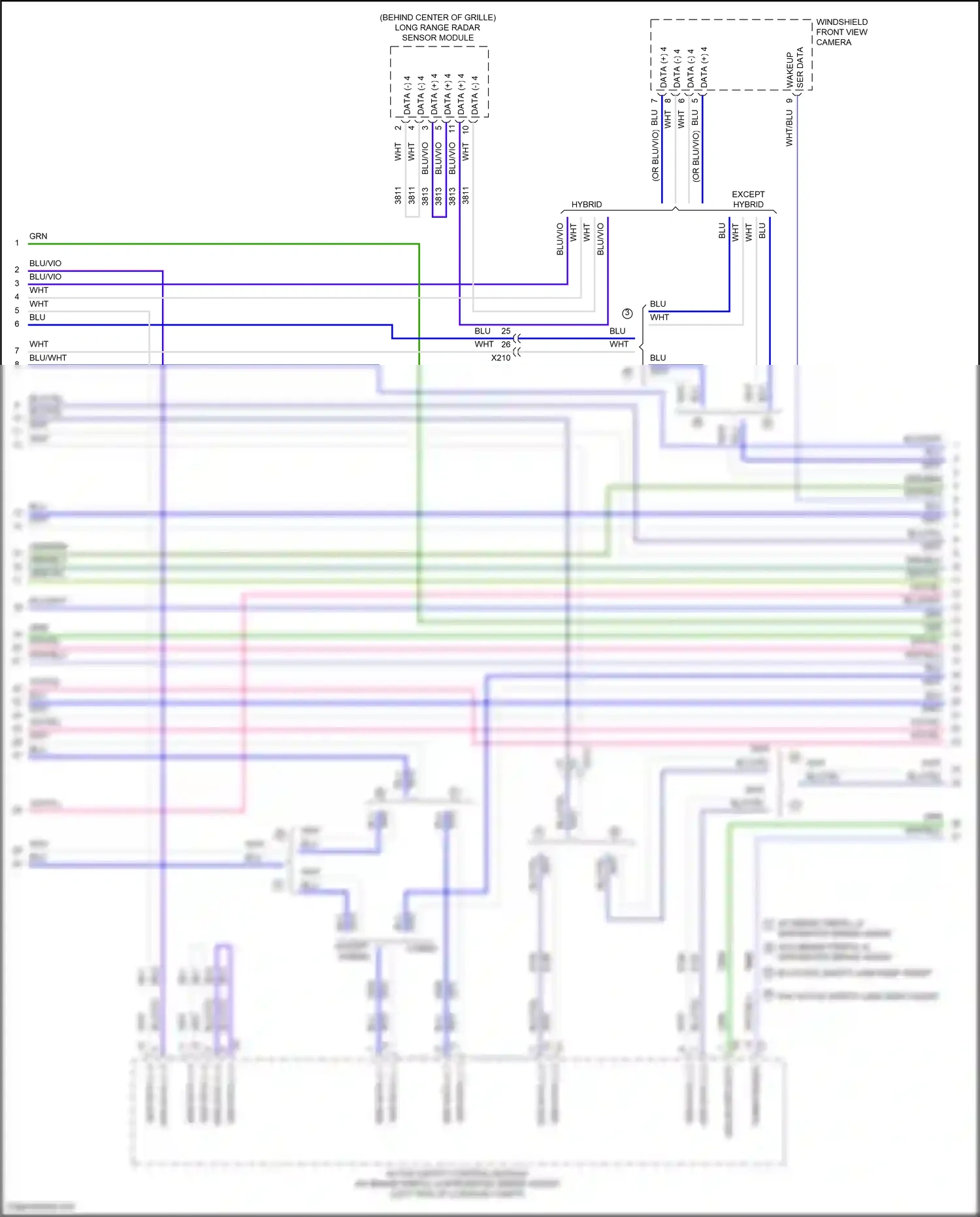 Chevrolet Malibu IX (2015-2018) comm enable wiring diagram  (2 of 9)