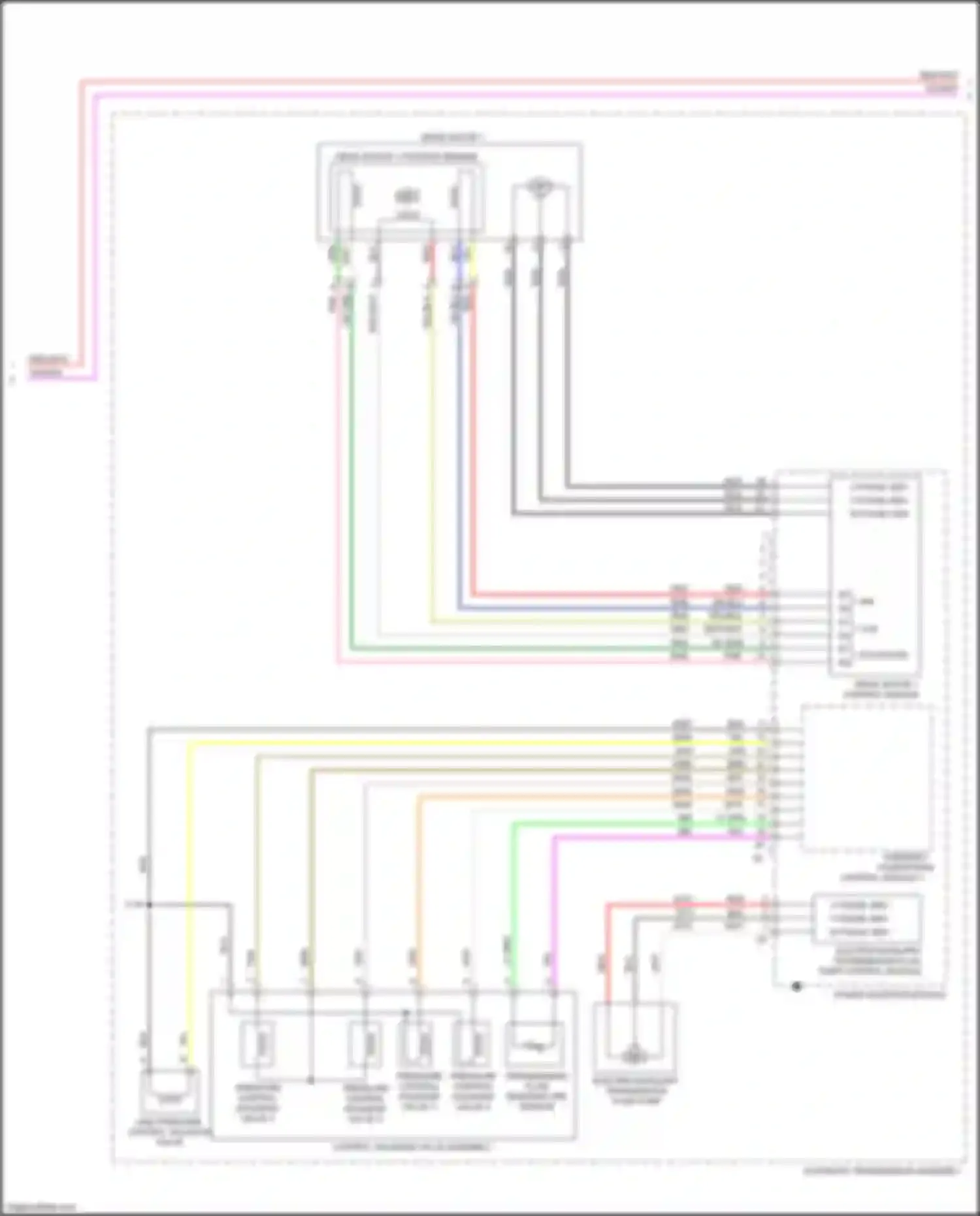 Wiring diagram control module 1 for Chevrolet Malibu IX (2015-2018) (2 of 2)