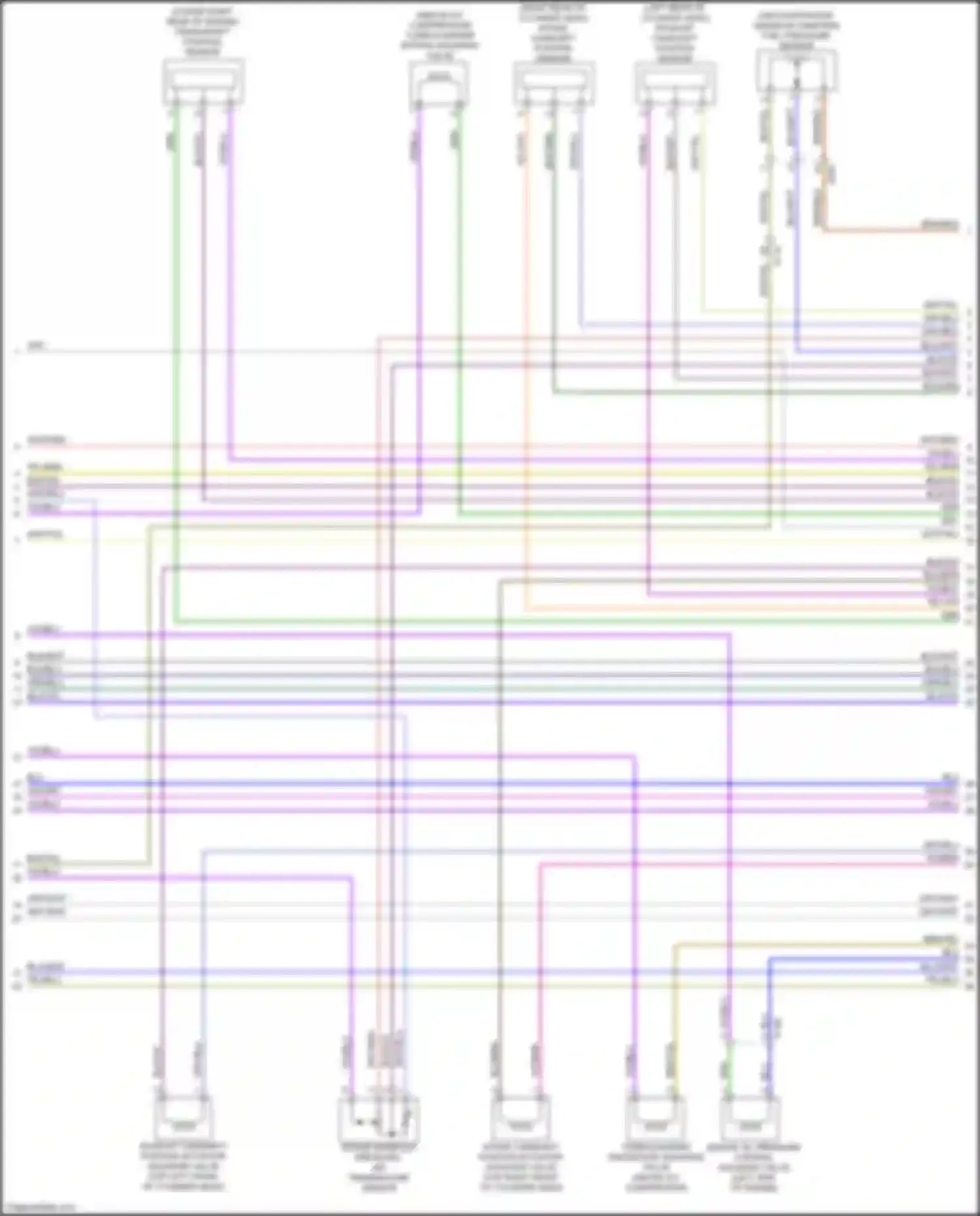 Wiring diagram crankshaft position sensor for Chevrolet Malibu IX (2015-2018) (1 of 3)