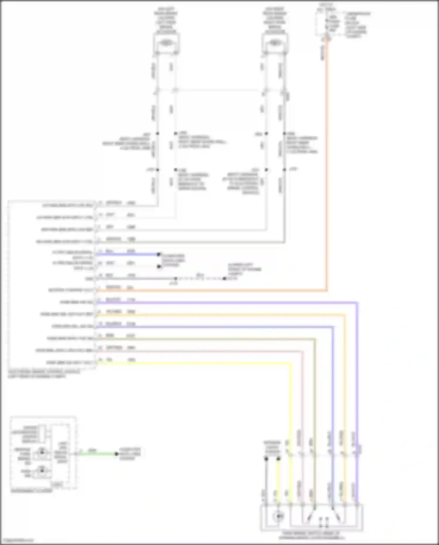 Wiring diagram driver information center display for Chevrolet Malibu IX (2015-2018) (26 of 32)