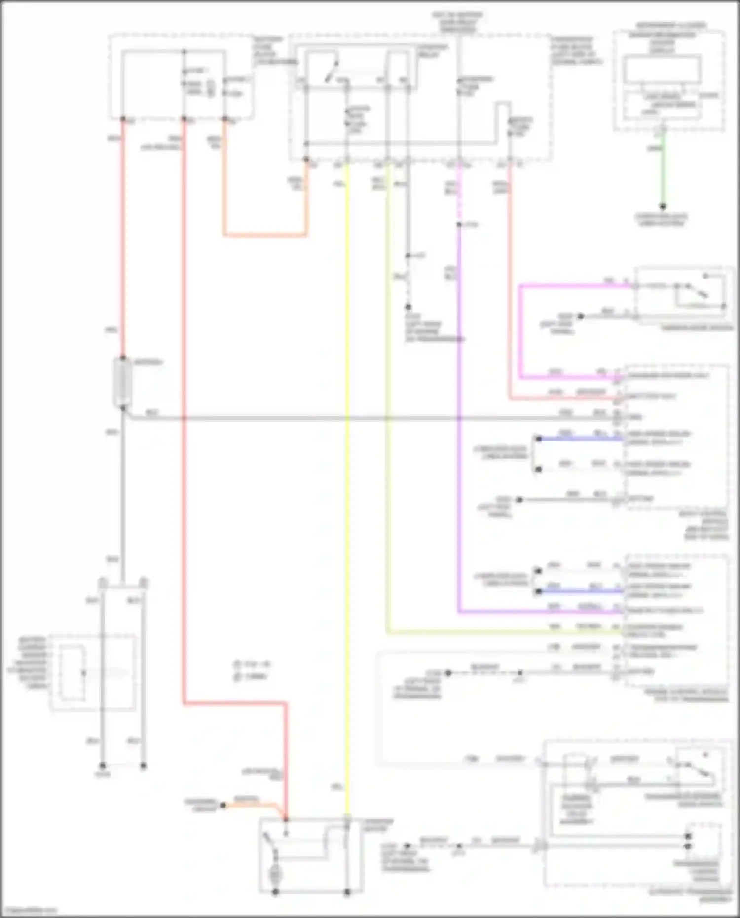 Wiring diagram driver information center display for Chevrolet Malibu IX (2015-2018) (27 of 32)