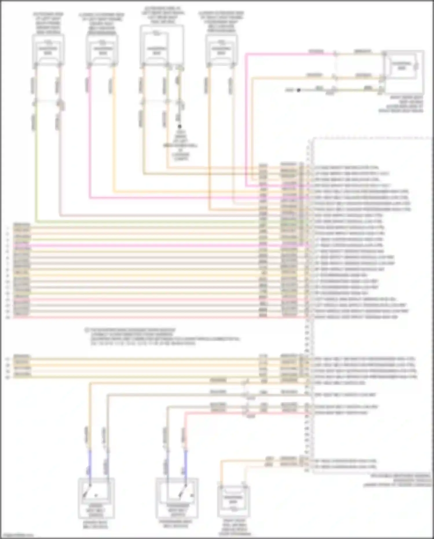 Wiring diagram drv seat belt switch sig for Chevrolet Malibu IX (2015-2018) (1 of 1)