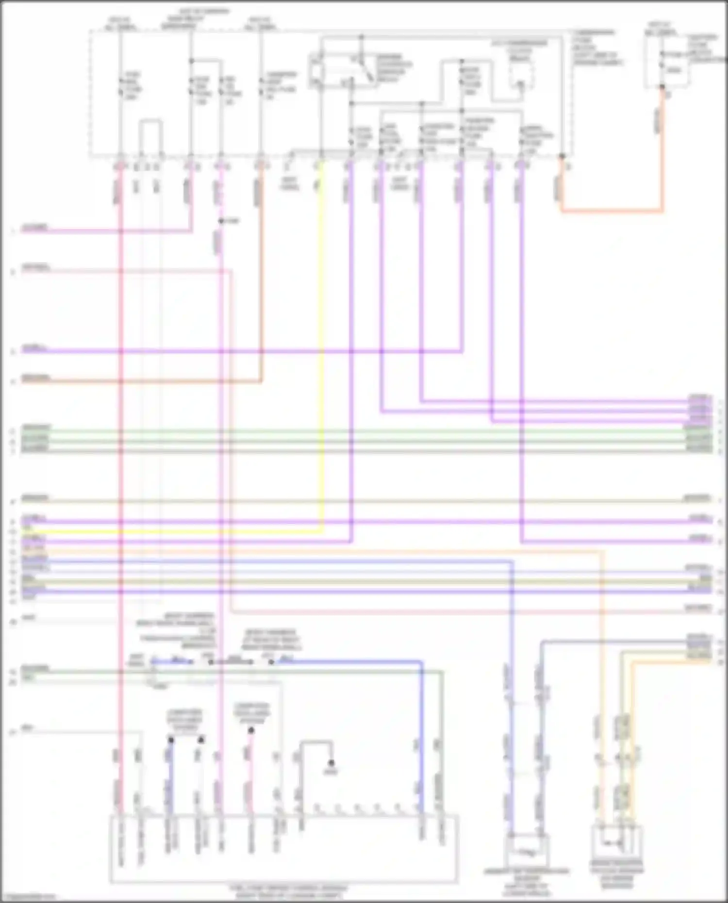 Wiring diagram ecm fuse for Chevrolet Malibu IX (2015-2018) (4 of 4)