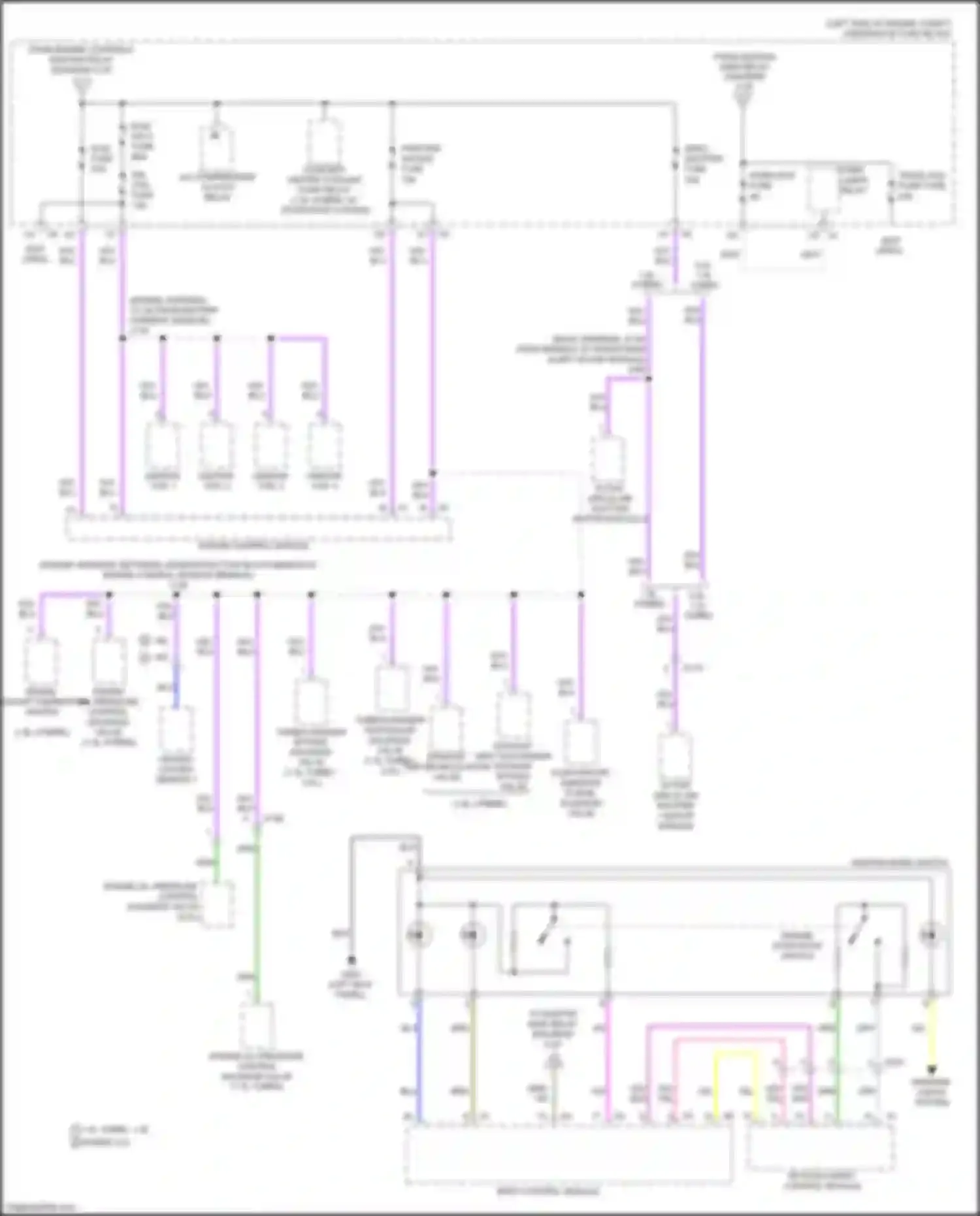 Wiring diagram ecm sw 2 fuse for Chevrolet Malibu IX (2015-2018) (1 of 4)