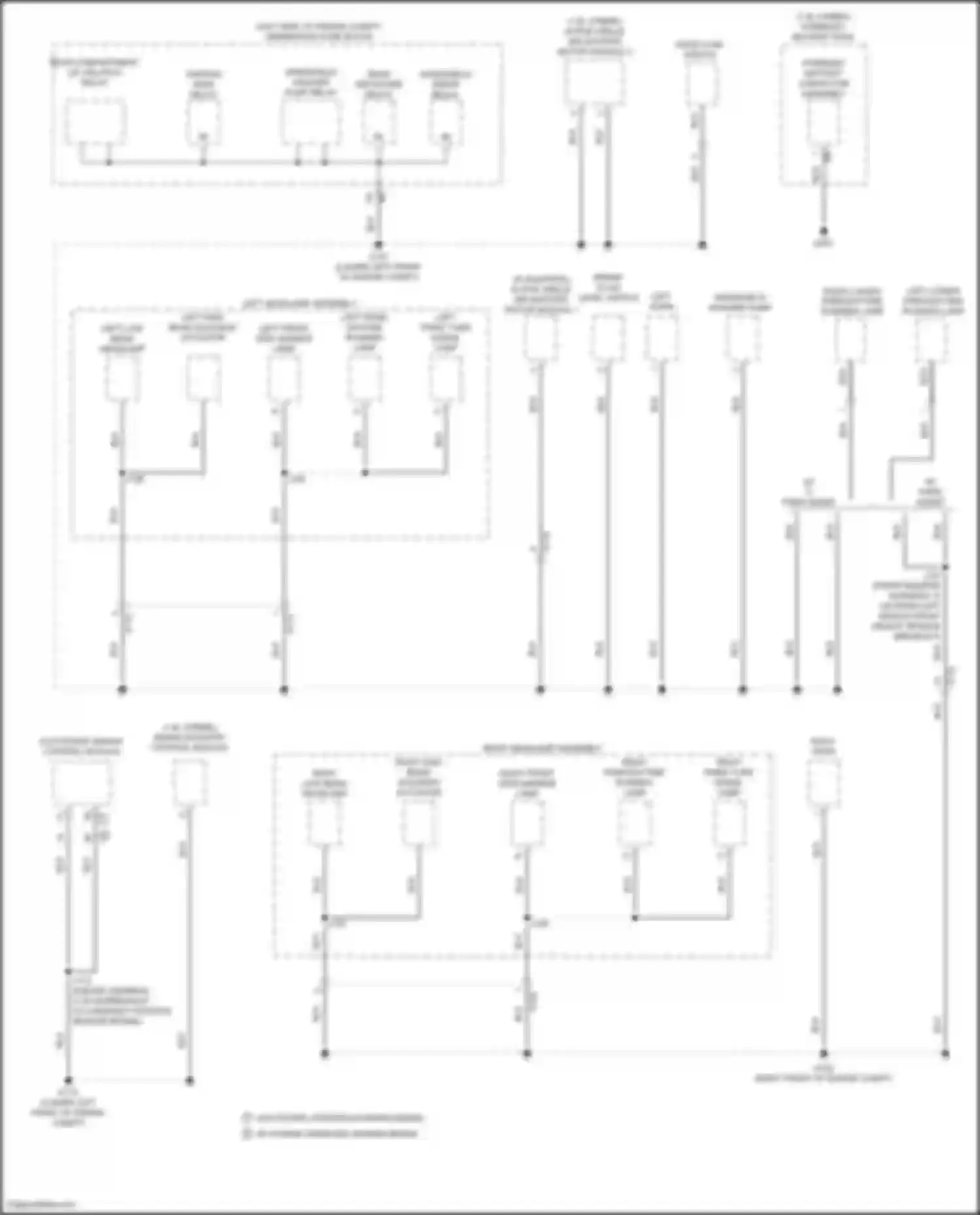 Wiring diagram electronic brake control module for Chevrolet Malibu IX (2015-2018) (3 of 6)