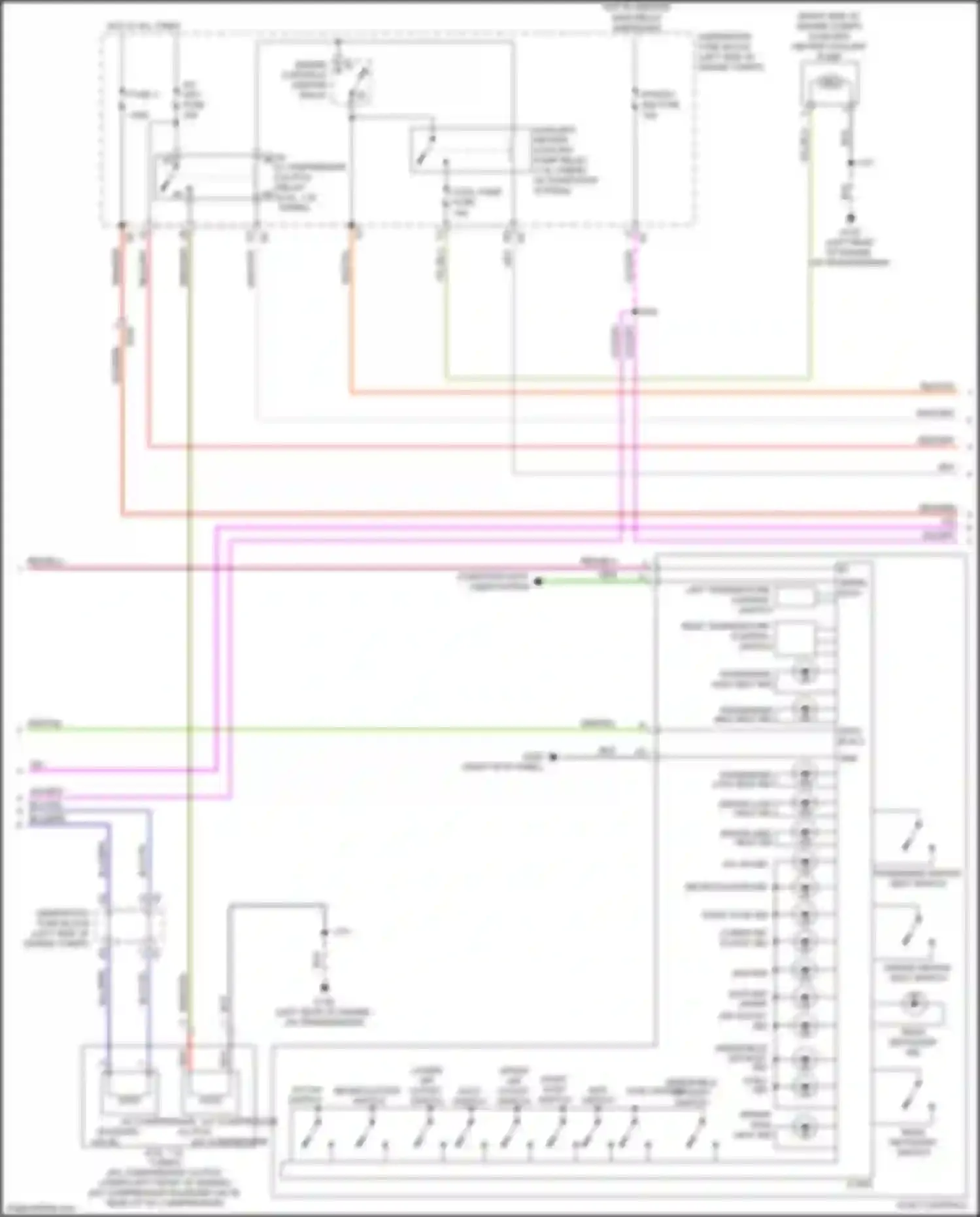 Wiring diagram engine controls ignition relay for Chevrolet Malibu IX (2015-2018) (1 of 6)