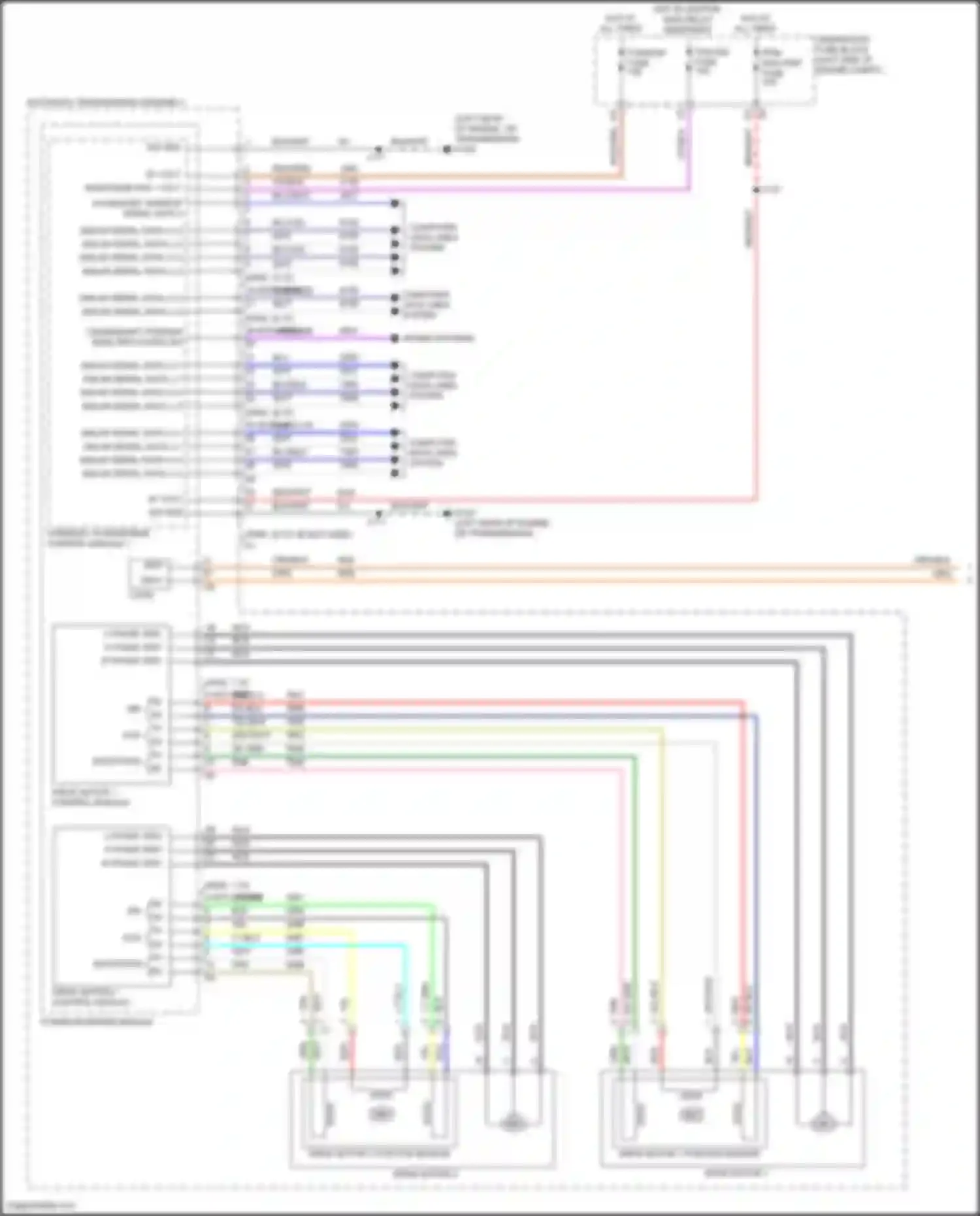 Wiring diagram gmlan serial data 2 for Chevrolet Malibu IX (2015-2018) (1 of 3)