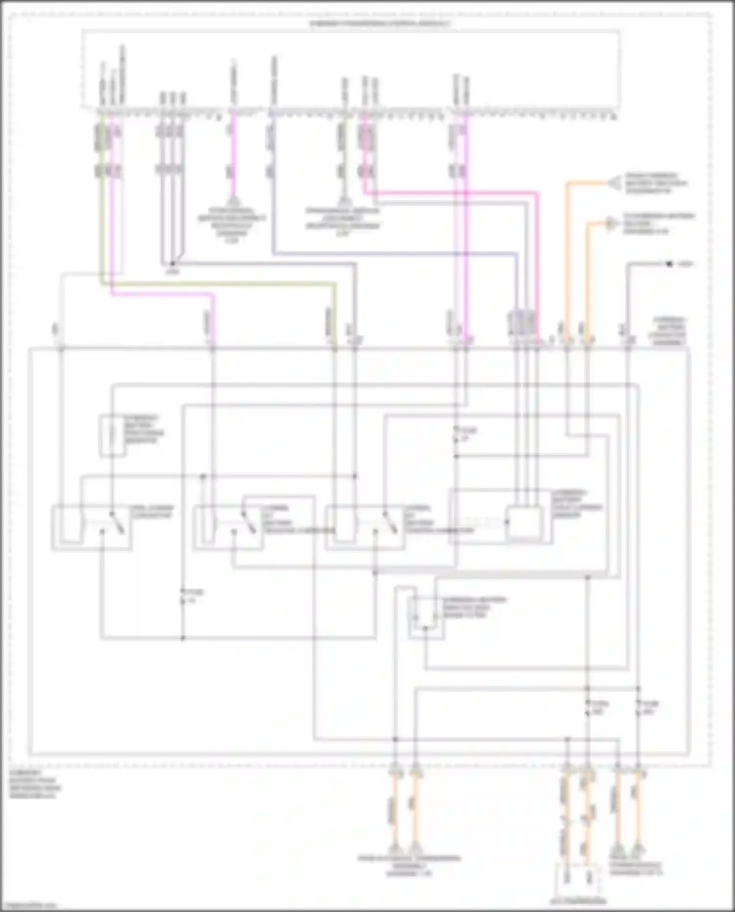 Wiring diagram hybrid/ev battery precharge resistor for Chevrolet Malibu IX (2015-2018) (1 of 1)