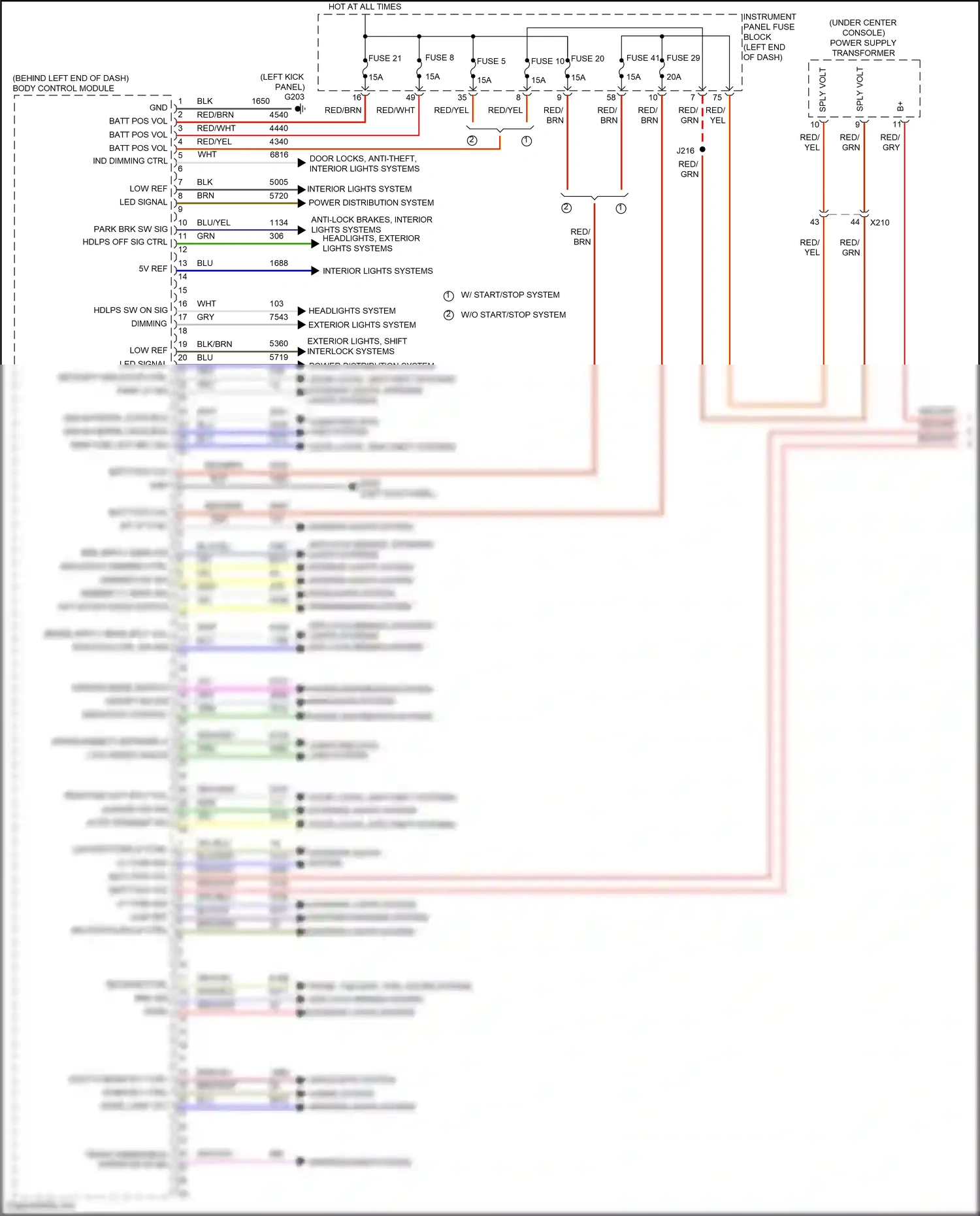 Chevrolet Malibu IX (2015-2018) interconnect network 4 wiring diagram  (1 of 1)