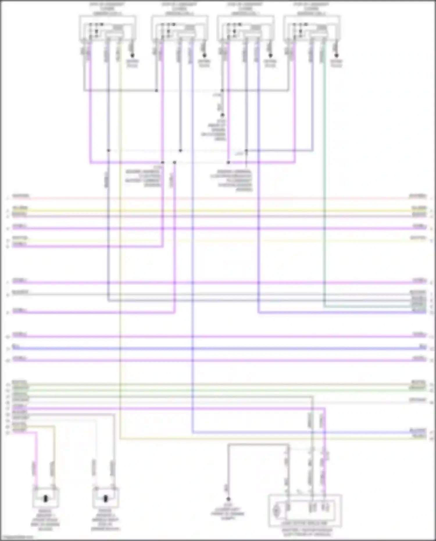 Wiring diagram knock sensor #2 for Chevrolet Malibu IX (2015-2018) (1 of 1)