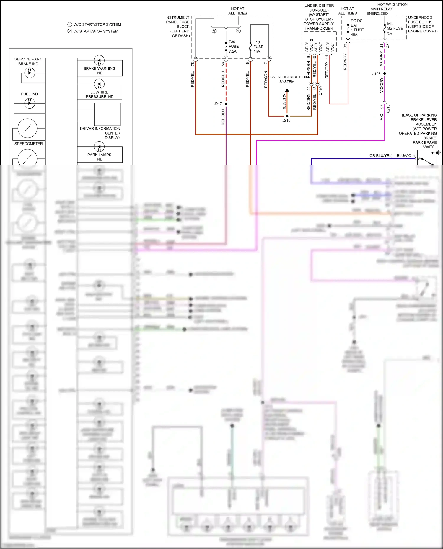 Wiring diagram led ctrl for Chevrolet Malibu IX (2015-2018) (1 of 1)