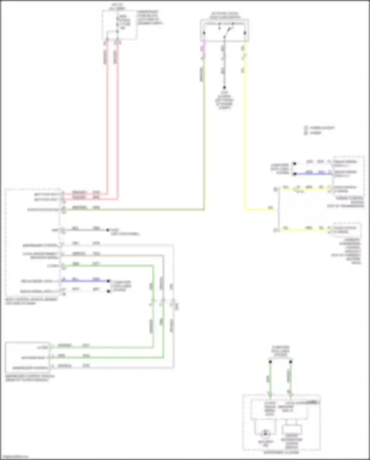 Wiring diagram local interconnect network bus 12 for Chevrolet Malibu IX (2015-2018) (1 of 1)