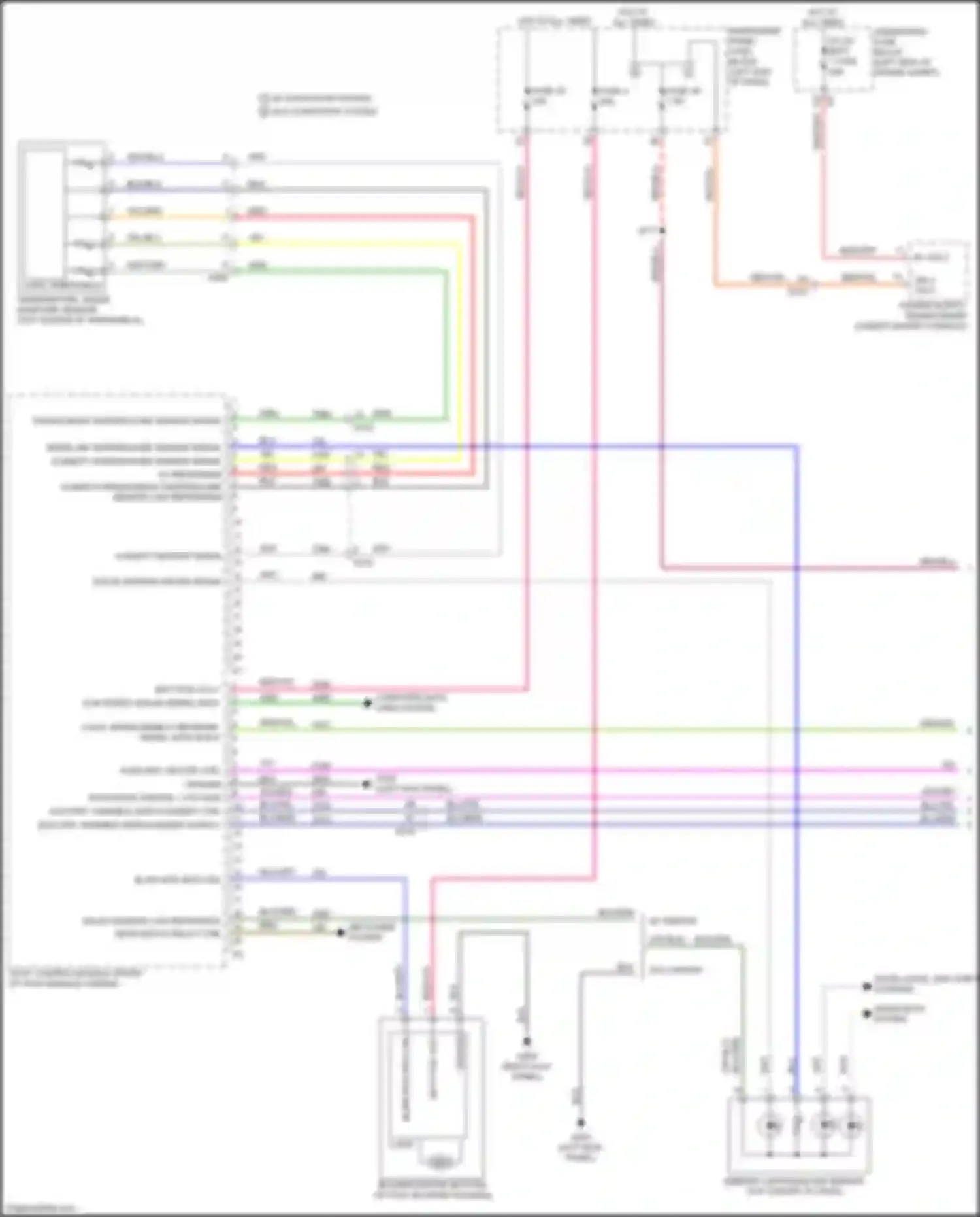 Wiring diagram local interconnect network serial data bus 9 for Chevrolet Malibu IX (2015-2018) (1 of 2)