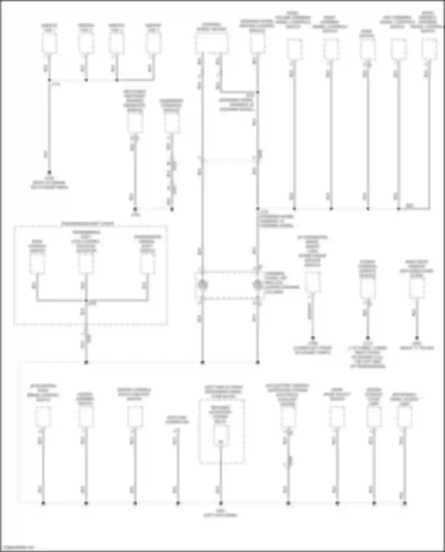 Wiring diagram long range radar sensor module for Chevrolet Malibu IX (2015-2018) (3 of 3)