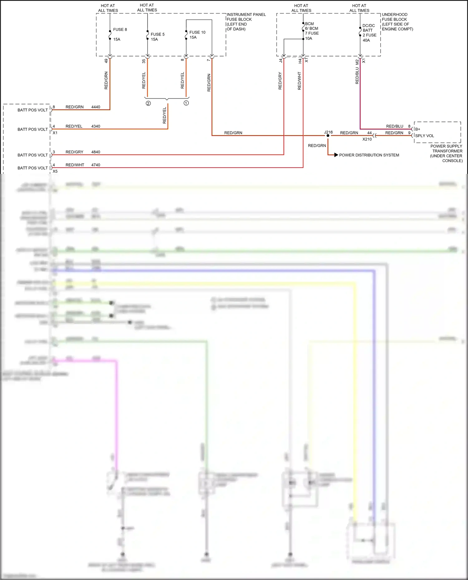Wiring diagram low ref for Chevrolet Malibu IX (2015-2018) (1 of 26)