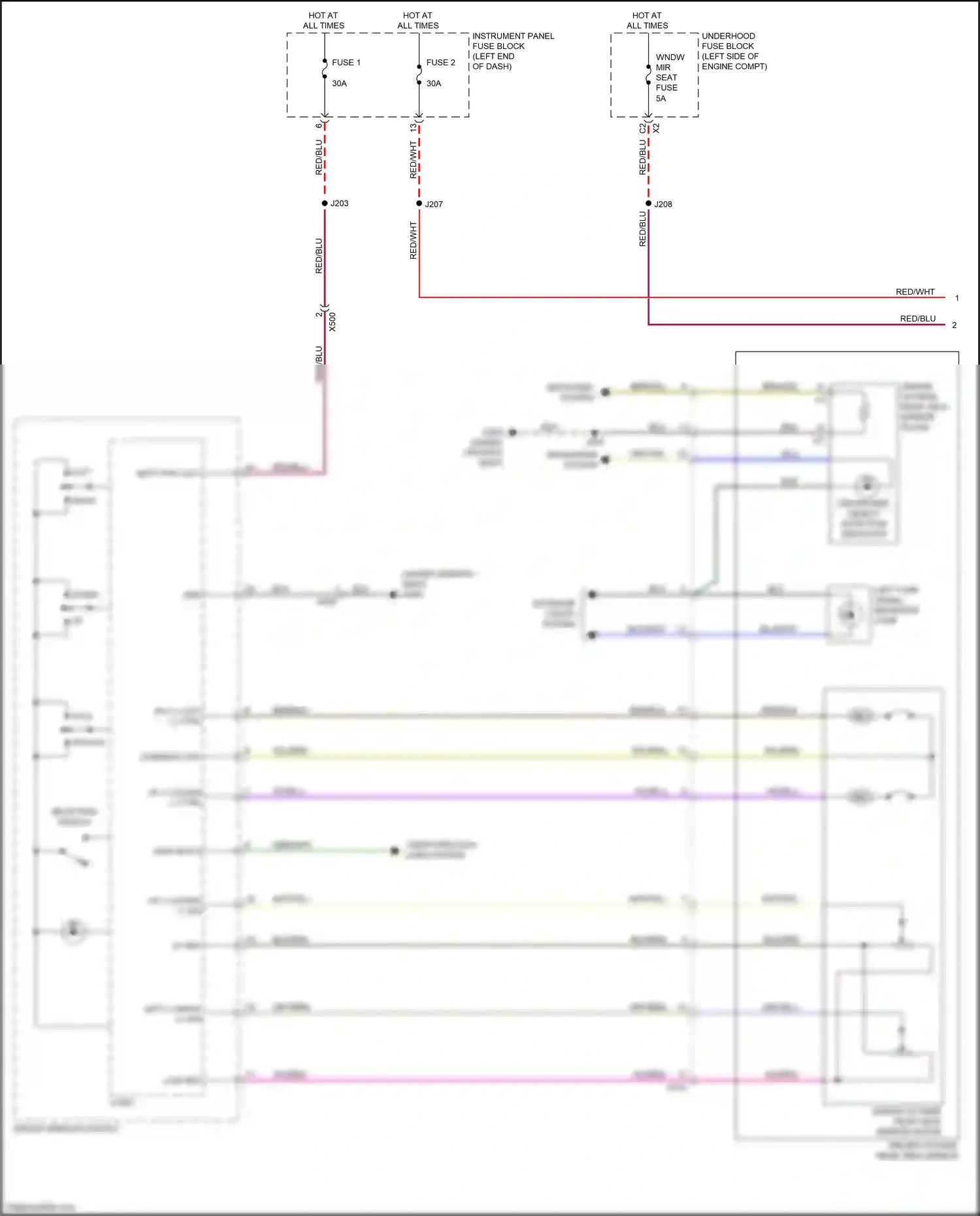 Wiring diagram low ref for Chevrolet Malibu IX (2015-2018) (4 of 26)