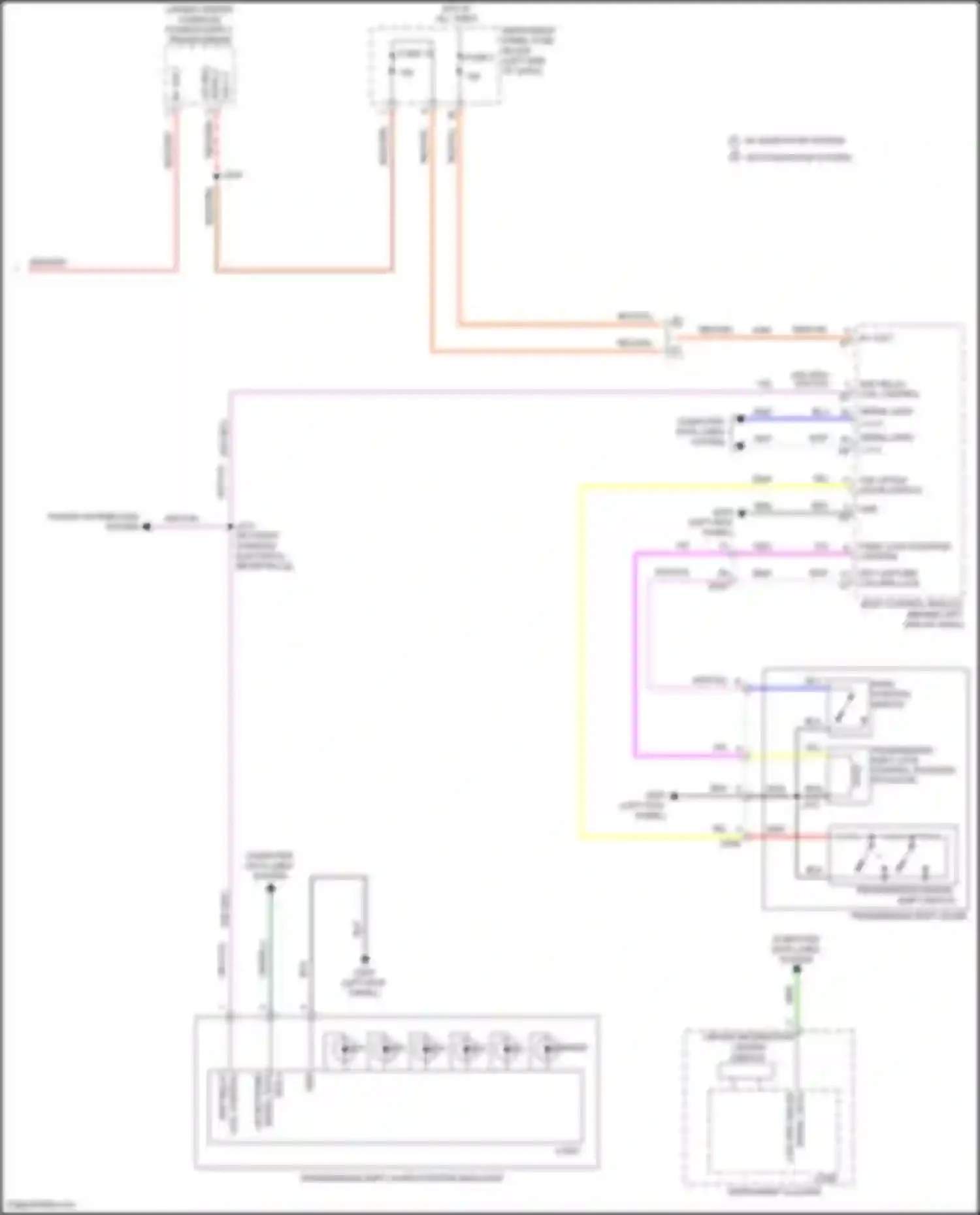 Wiring diagram power distribution system for Chevrolet Malibu IX (2015-2018) (11 of 12)